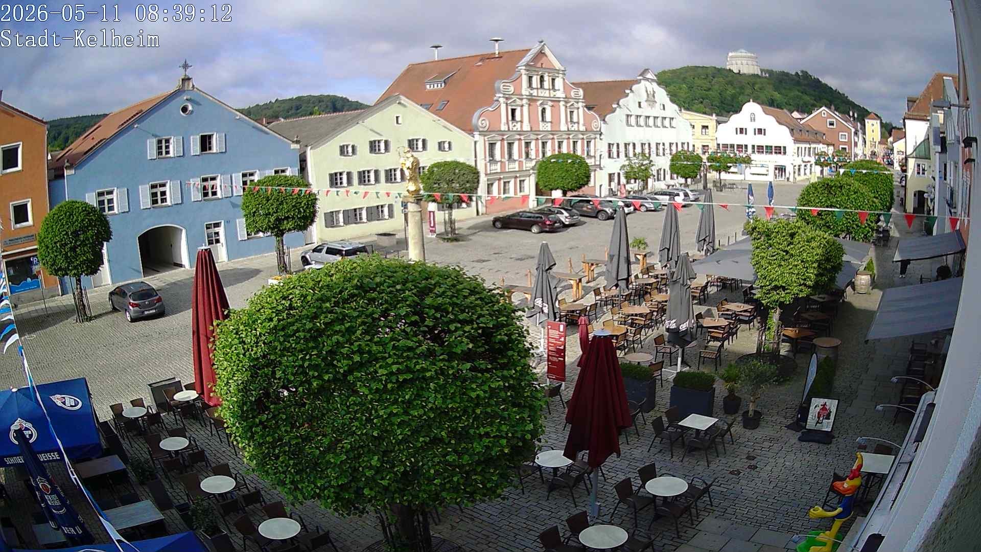 Archiv Foto Webcam Stadtplatz Kelheim