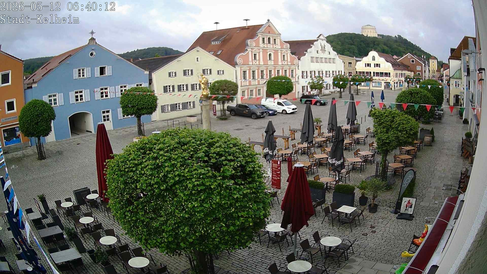 Archiv Foto Webcam Stadtplatz Kelheim