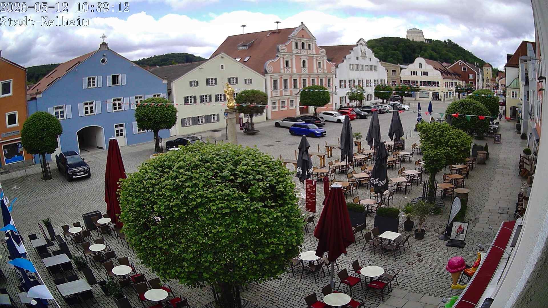 Archiv Foto Webcam Stadtplatz Kelheim