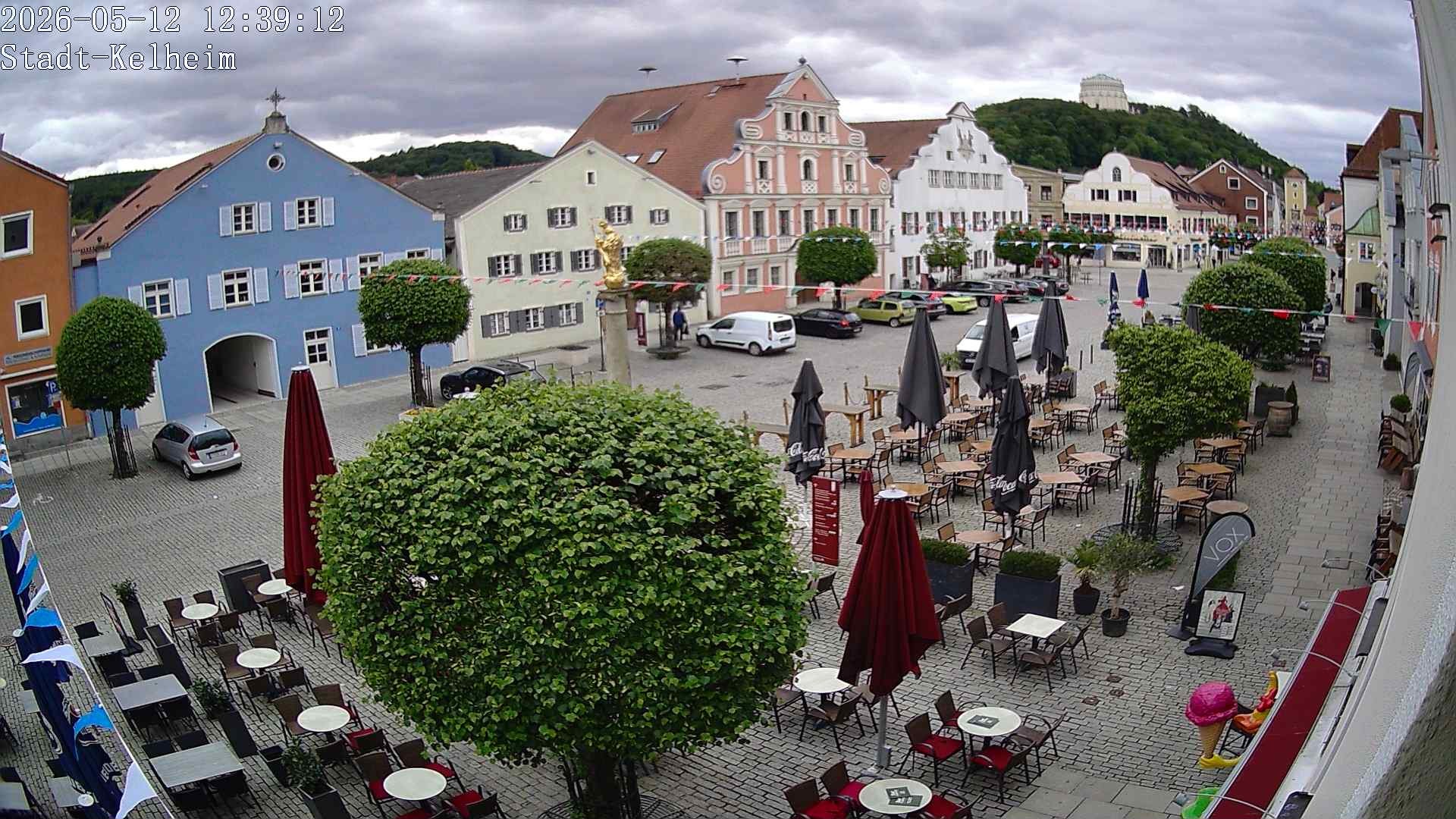 Archiv Foto Webcam Stadtplatz Kelheim
