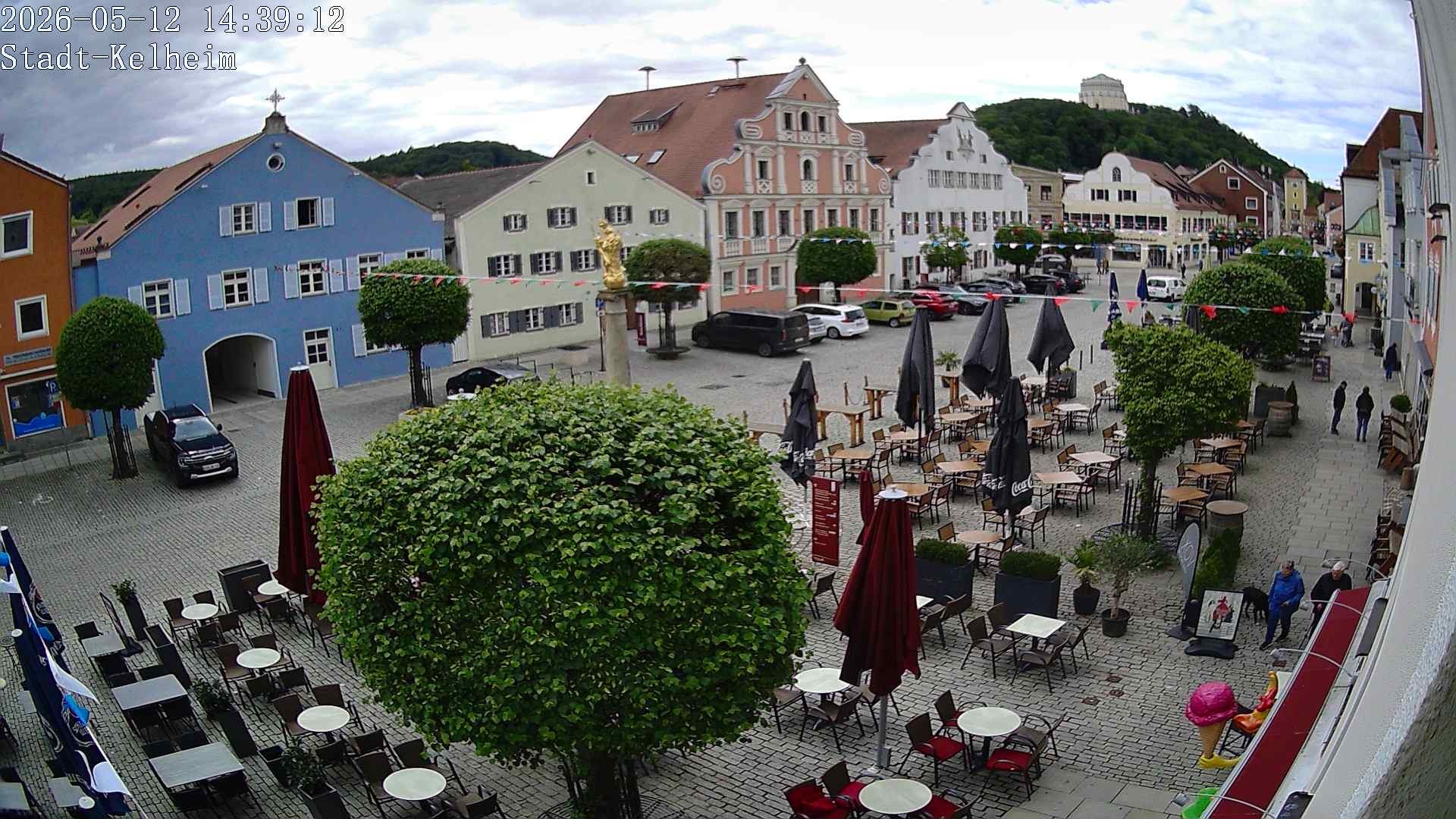 Archiv Foto Webcam Stadtplatz Kelheim
