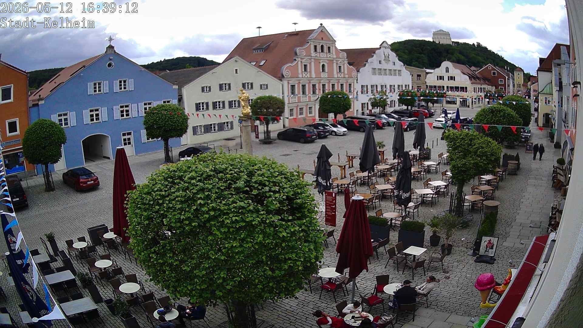Archiv Foto Webcam Stadtplatz Kelheim