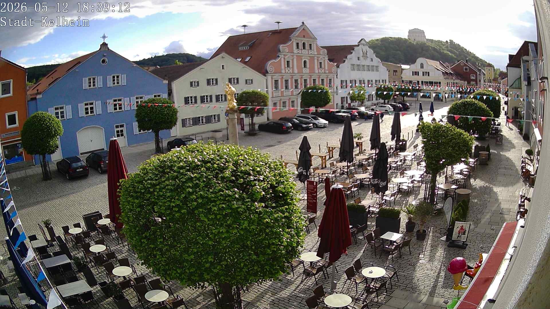 Archiv Foto Webcam Stadtplatz Kelheim
