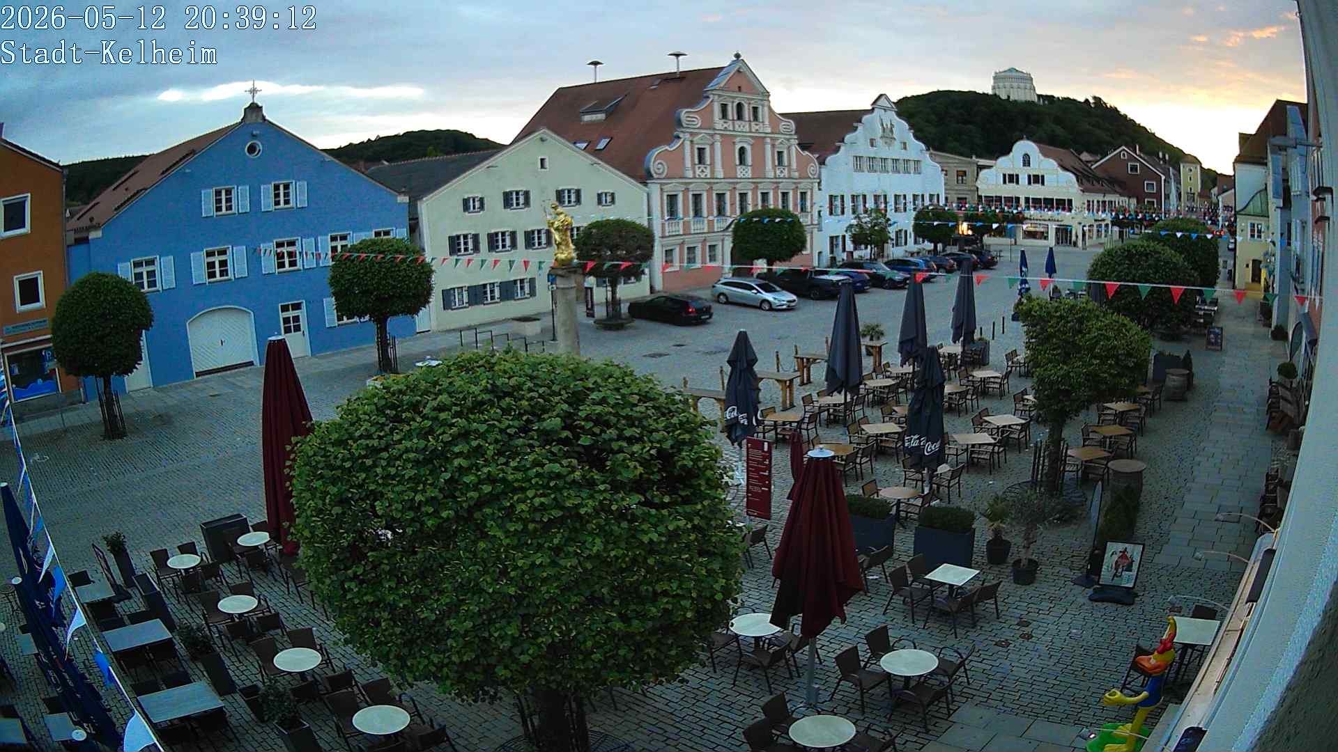 Archiv Foto Webcam Stadtplatz Kelheim
