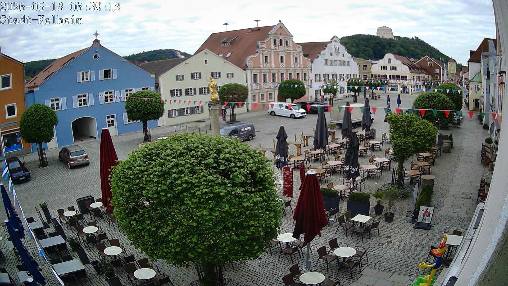 Archiv Foto Webcam Stadtplatz Kelheim