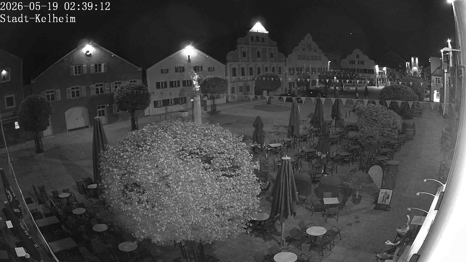 Archived image Webcam Kelheim – Town Square
