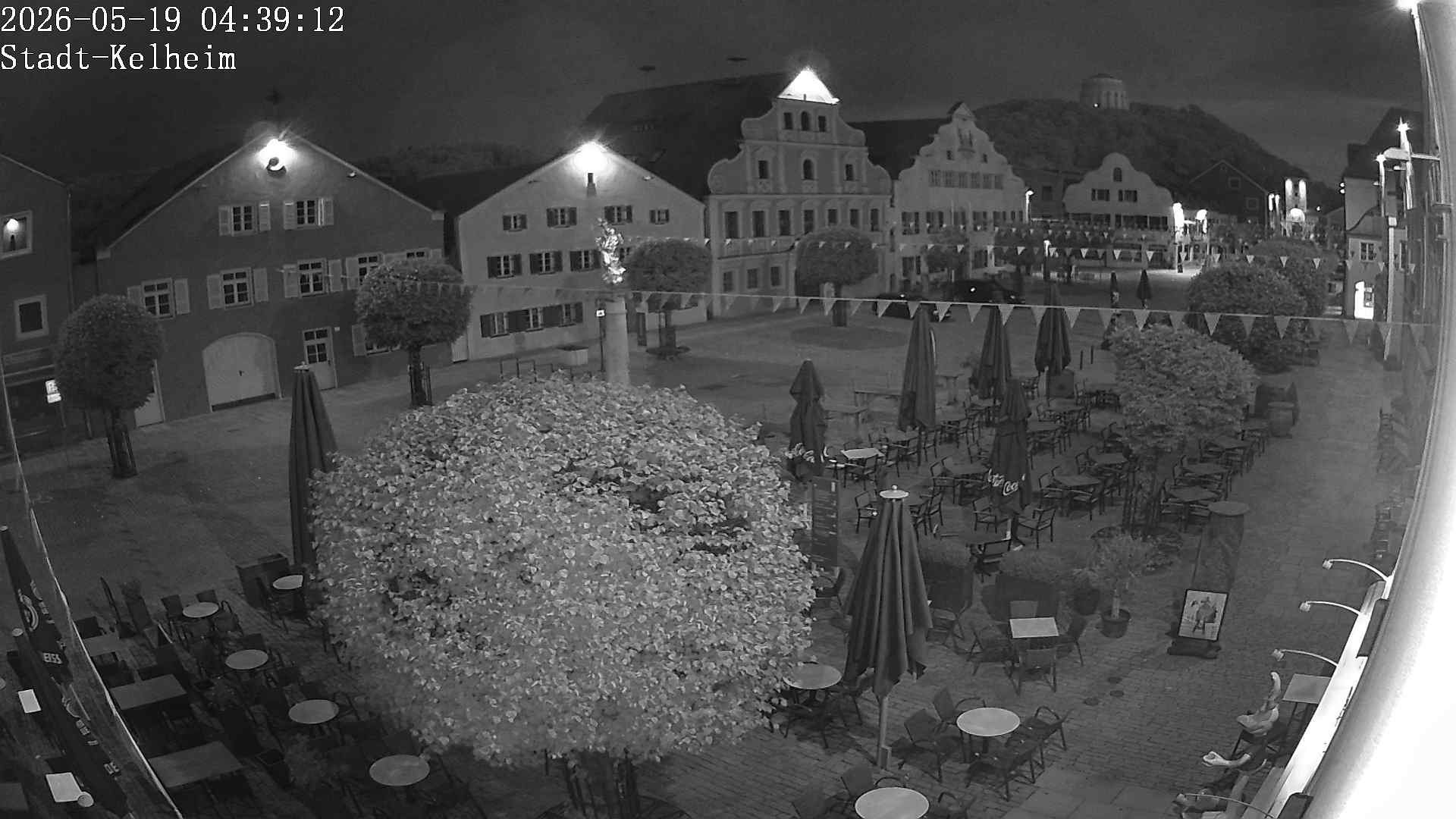 Archived image Webcam Kelheim – Town Square