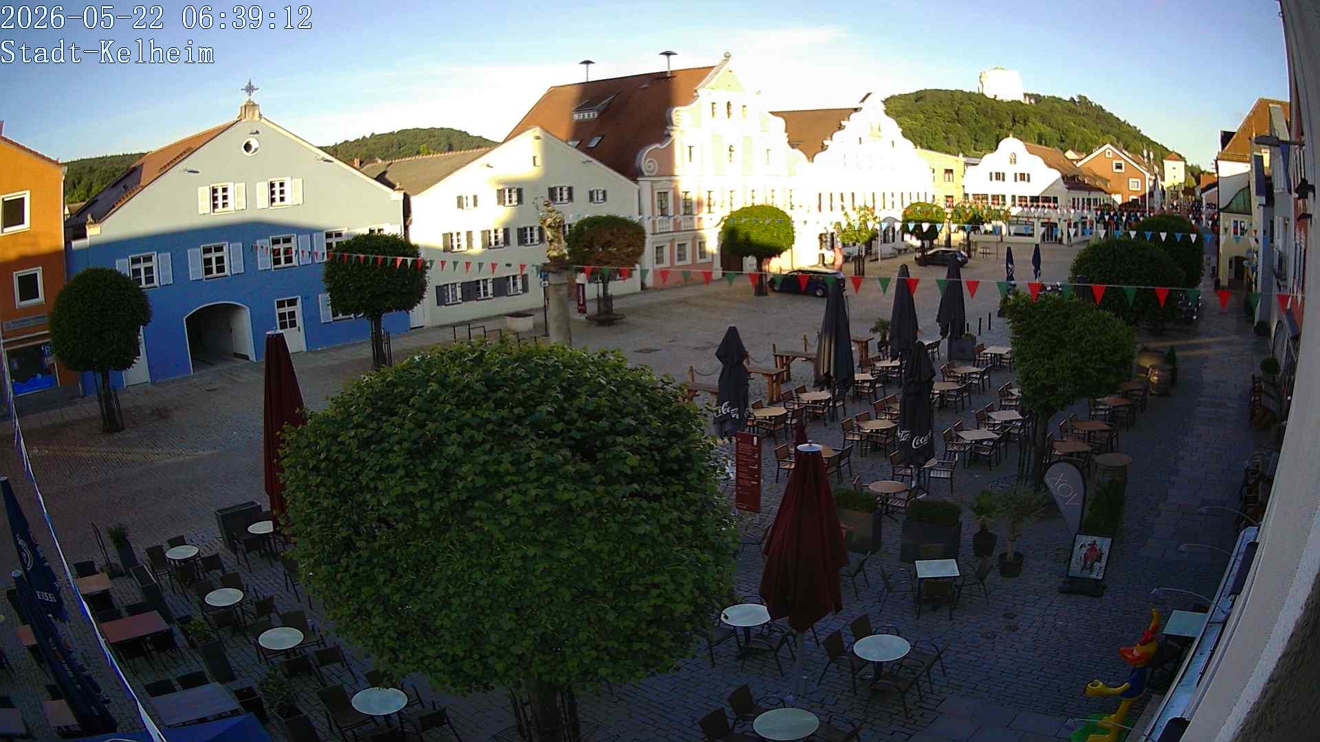 Archiv Foto Webcam Stadtplatz Kelheim