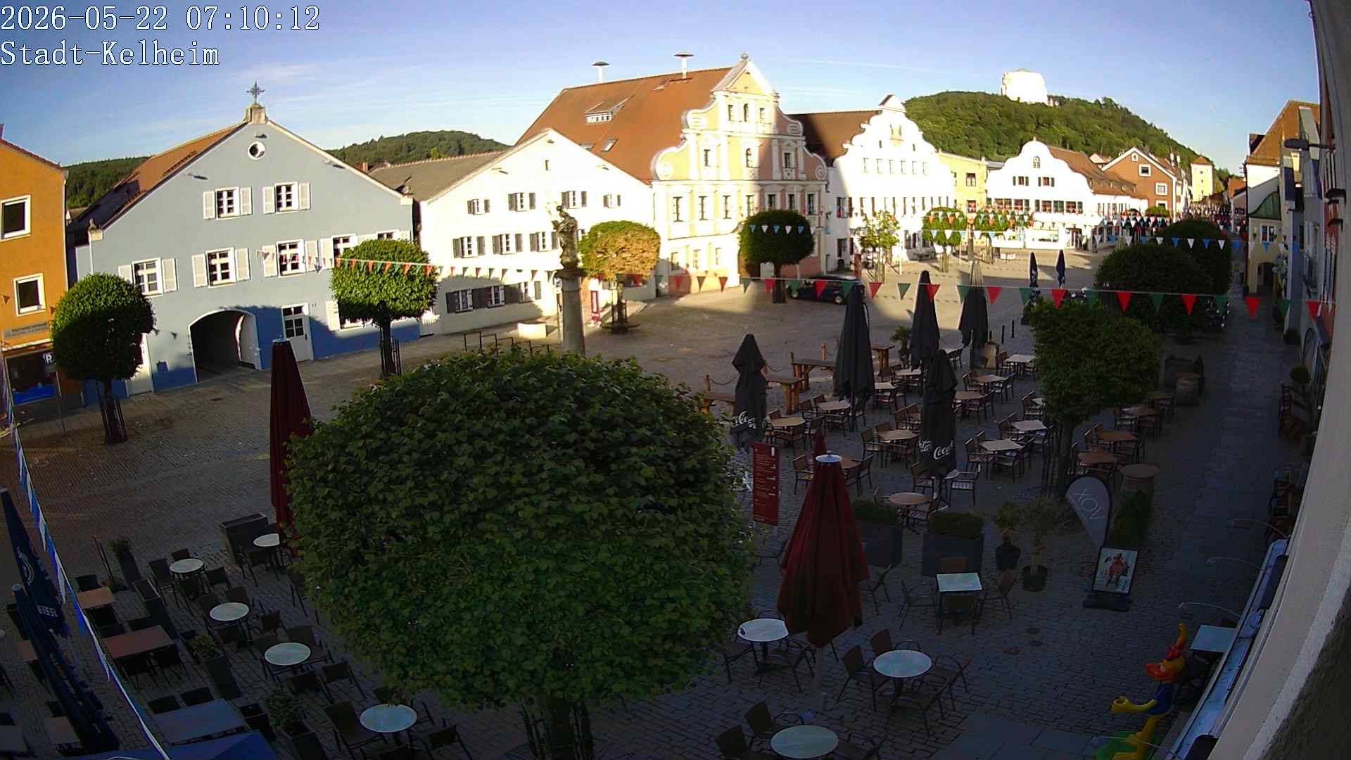 Archiv Foto Webcam Stadtplatz Kelheim