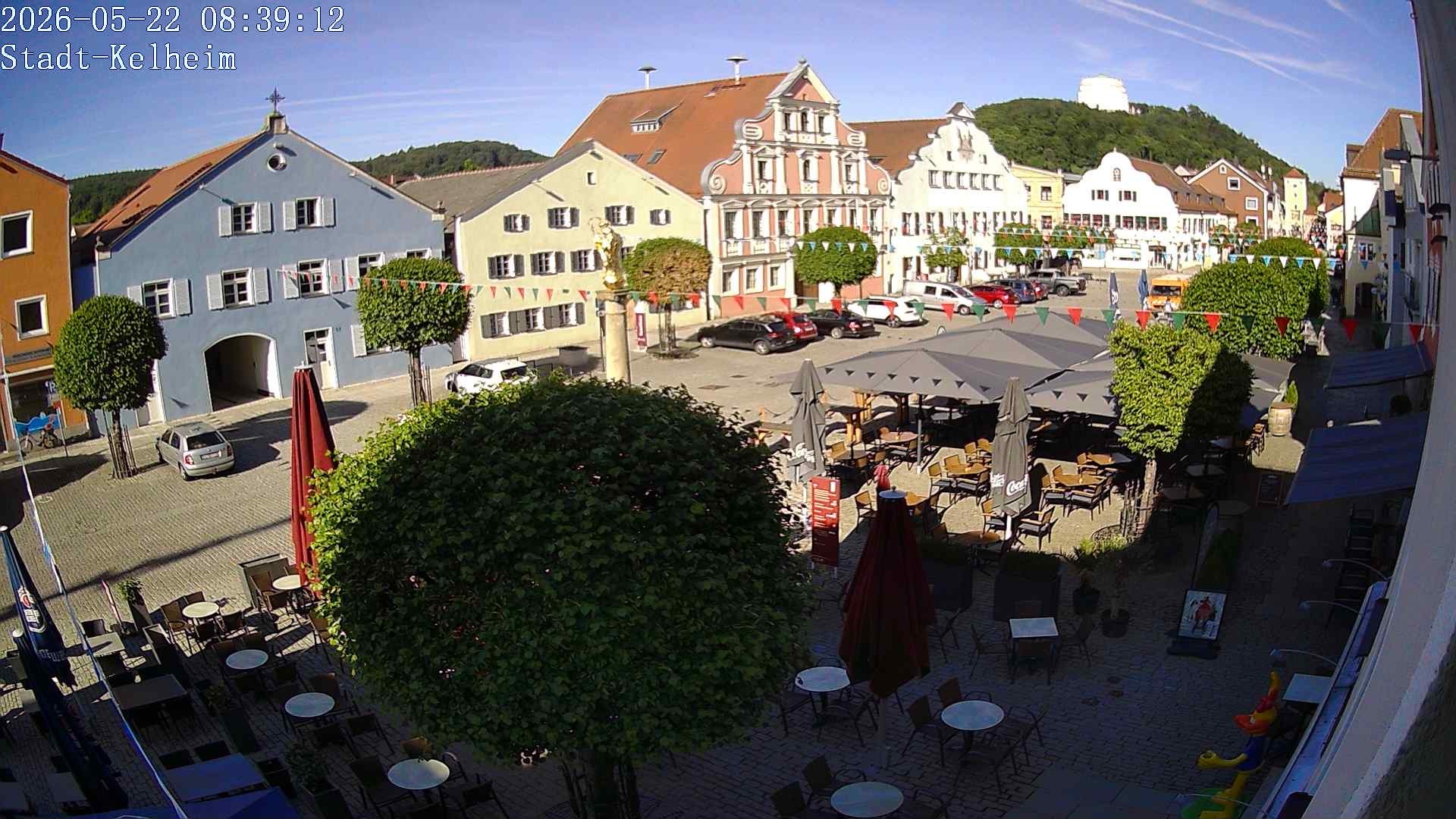 Archiv Foto Webcam Stadtplatz Kelheim