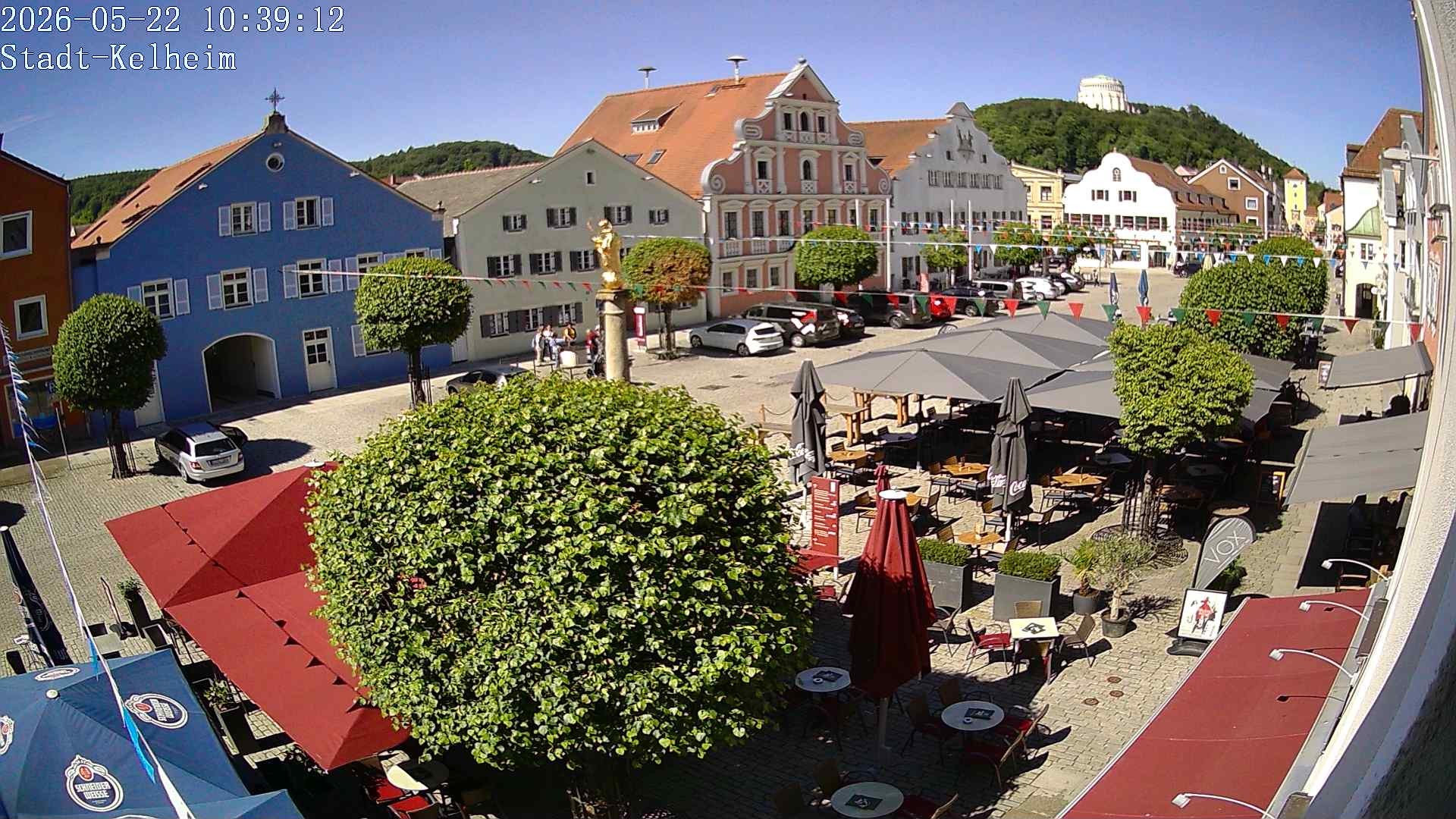 Archiv Foto Webcam Stadtplatz Kelheim