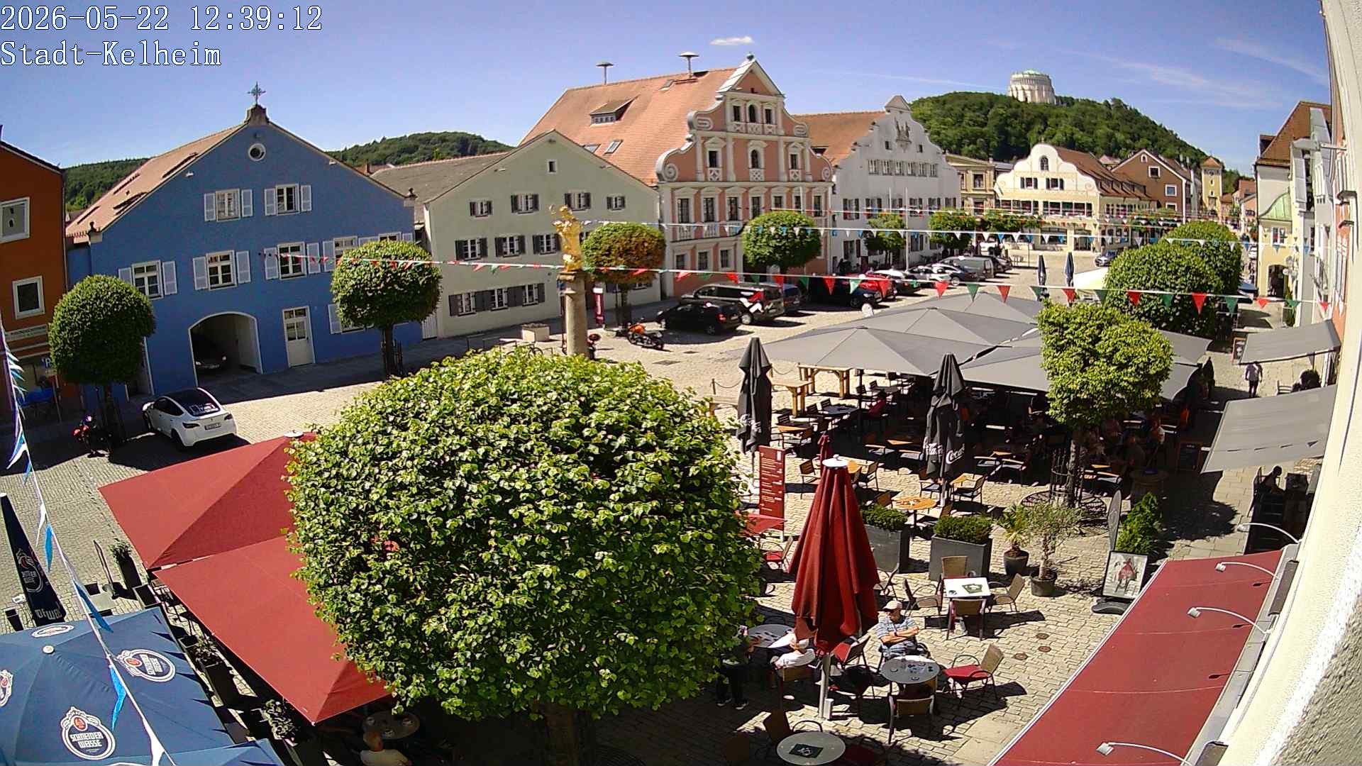 Archiv Foto Webcam Stadtplatz Kelheim