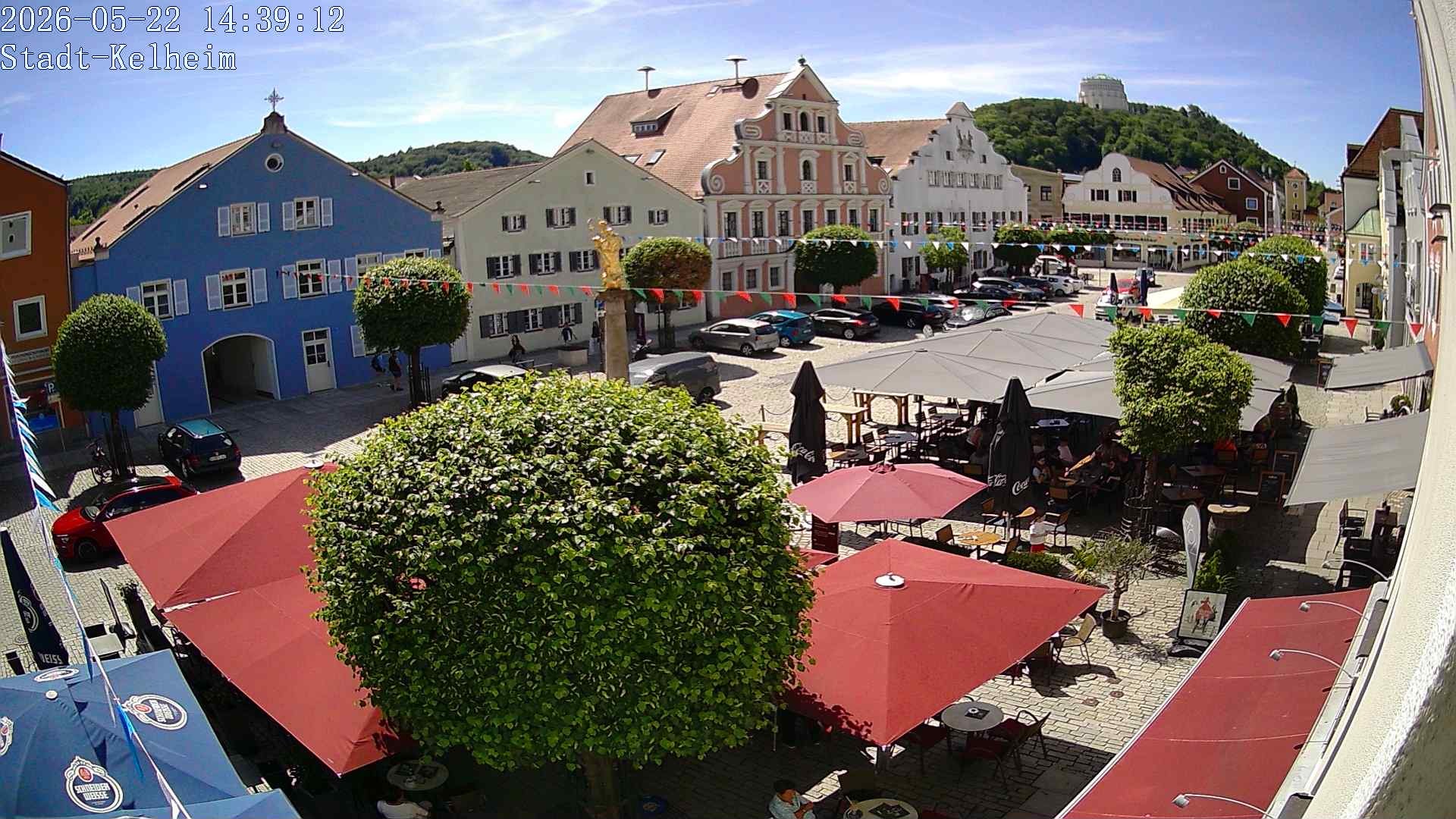 Archiv Foto Webcam Stadtplatz Kelheim