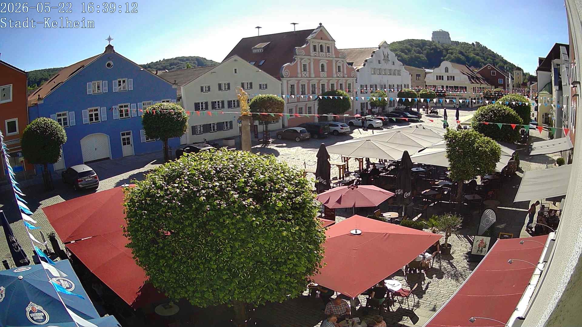 Archiv Foto Webcam Stadtplatz Kelheim
