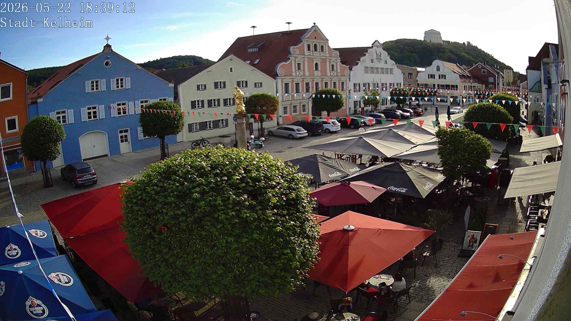 Archiv Foto Webcam Stadtplatz Kelheim