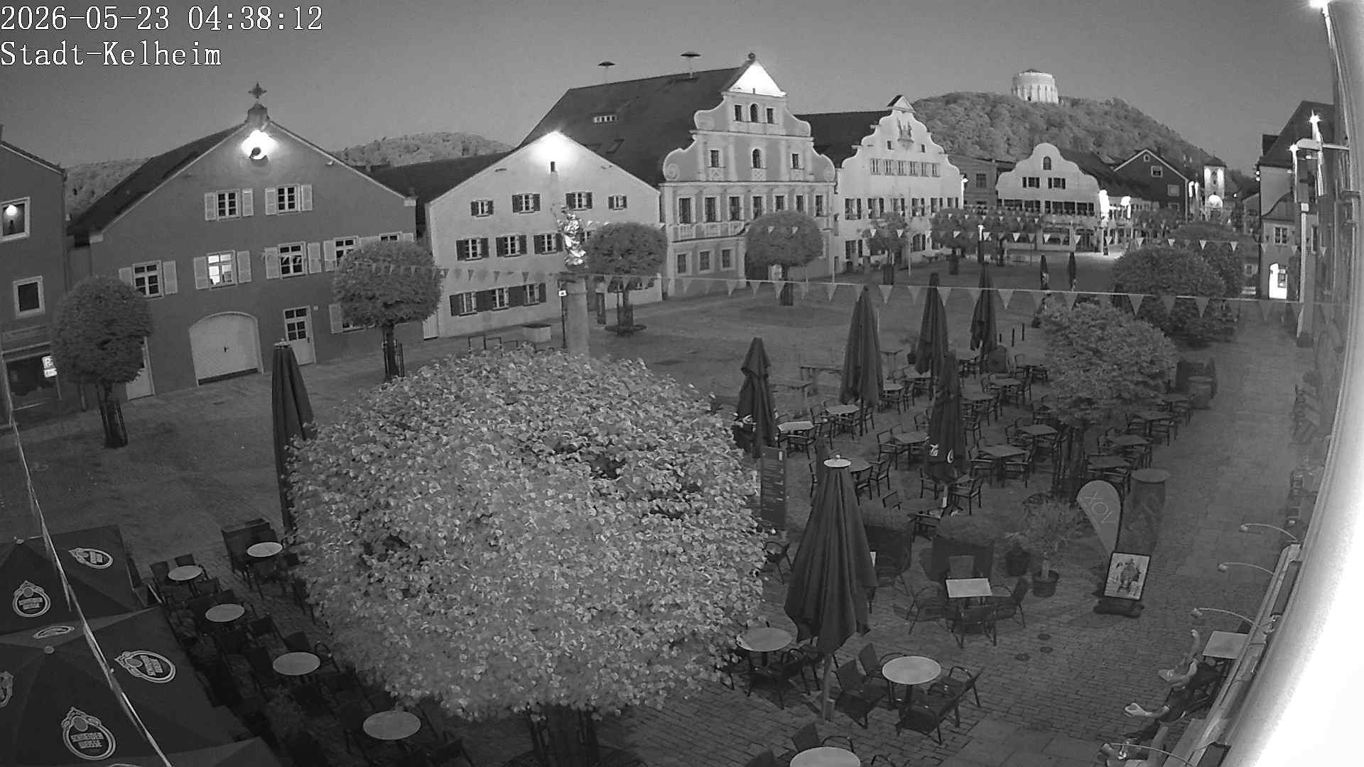 Archived image Webcam Kelheim – Town Square