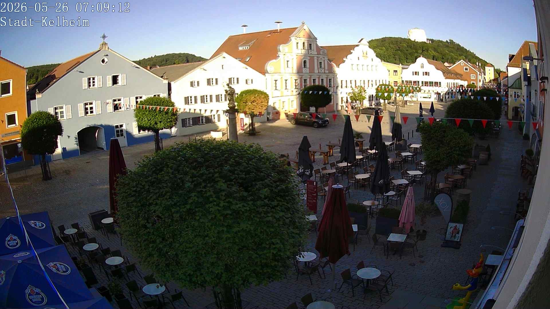 Archiv Foto Webcam Stadtplatz Kelheim