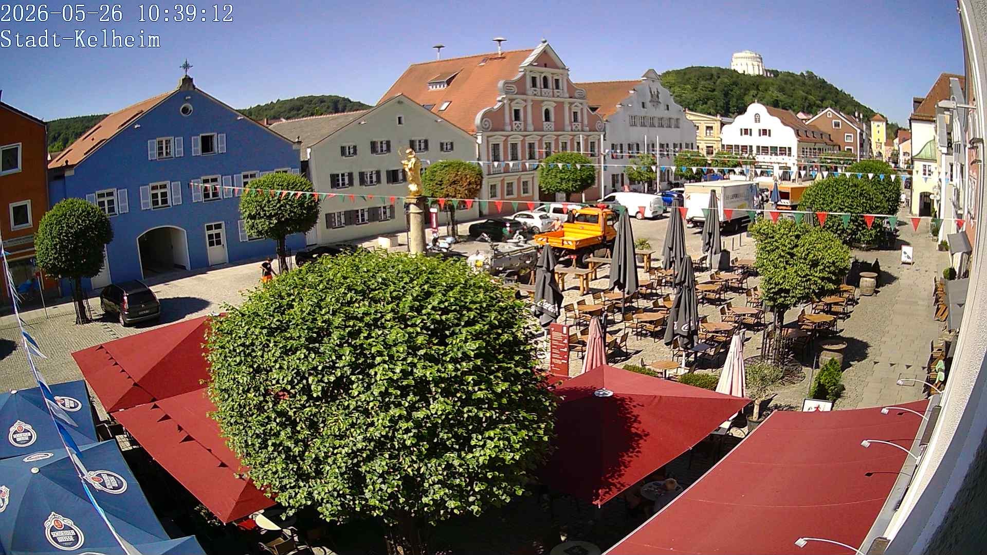 Archiv Foto Webcam Stadtplatz Kelheim