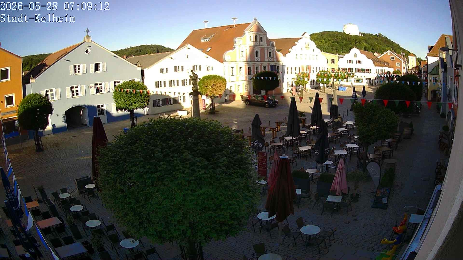 Archiv Foto Webcam Stadtplatz Kelheim