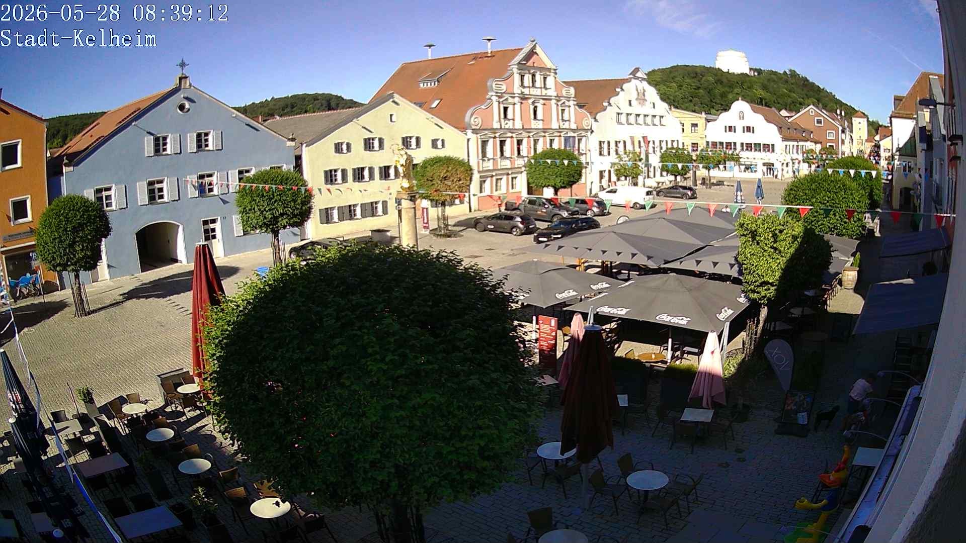 Archiv Foto Webcam Stadtplatz Kelheim
