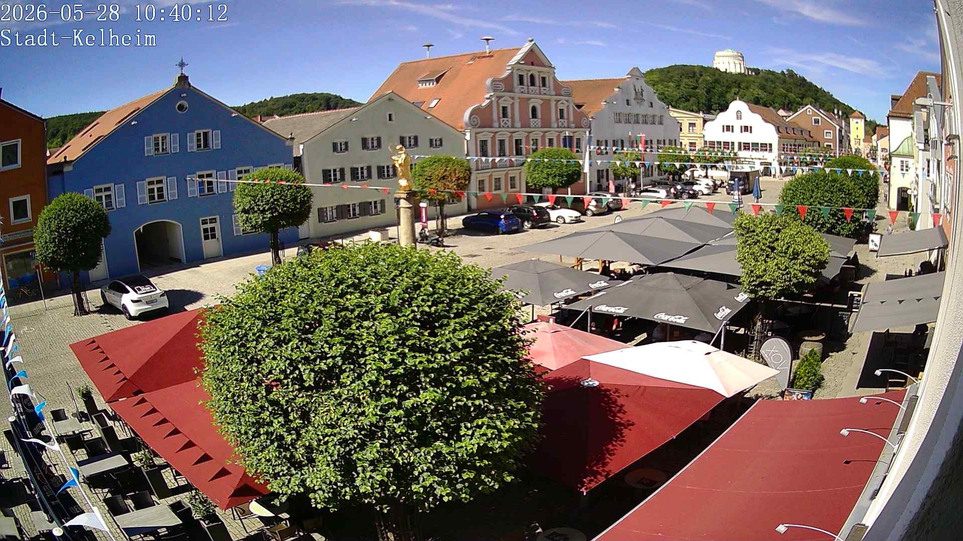 Archiv Foto Webcam Stadtplatz Kelheim
