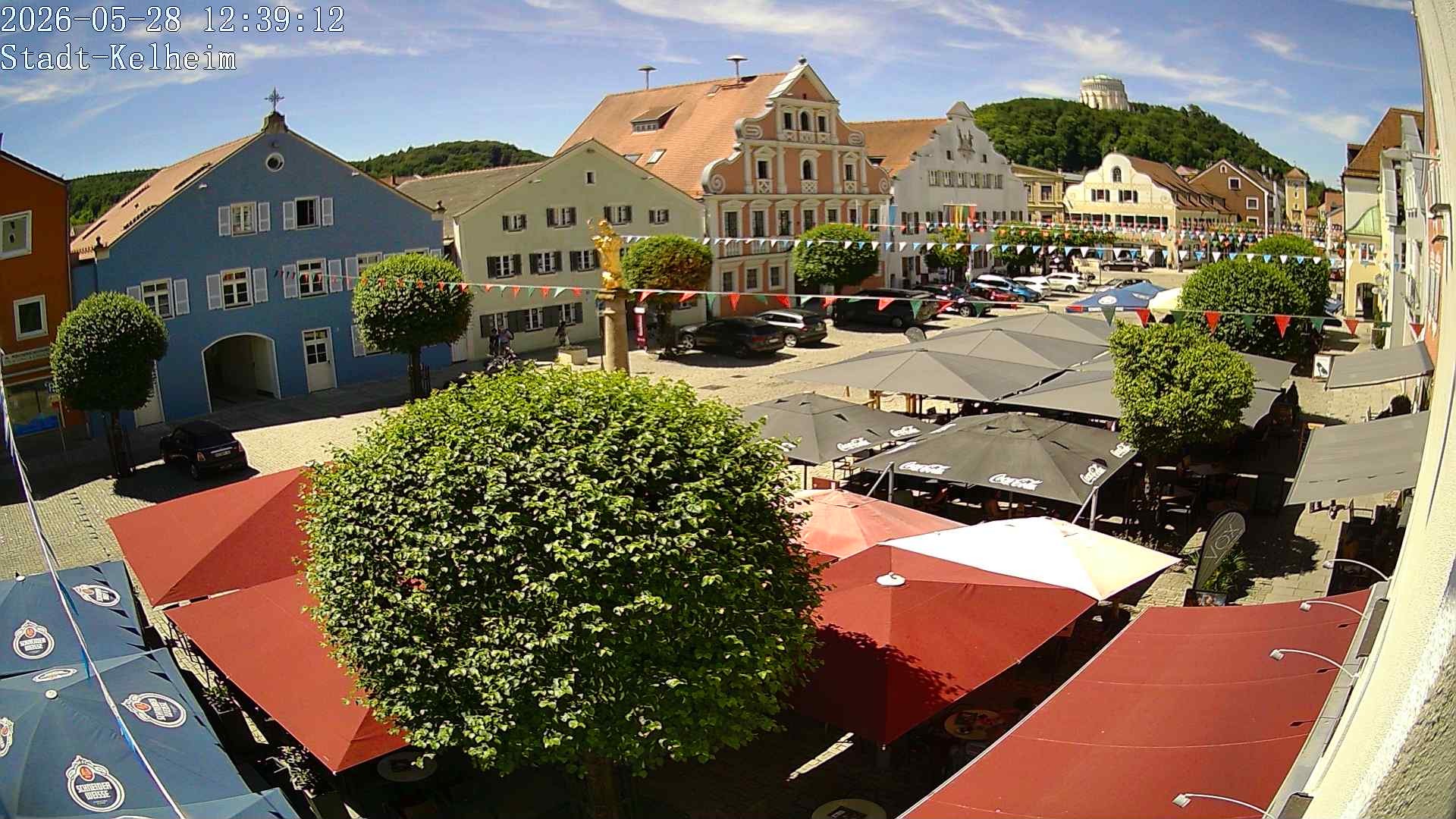 Archiv Foto Webcam Stadtplatz Kelheim