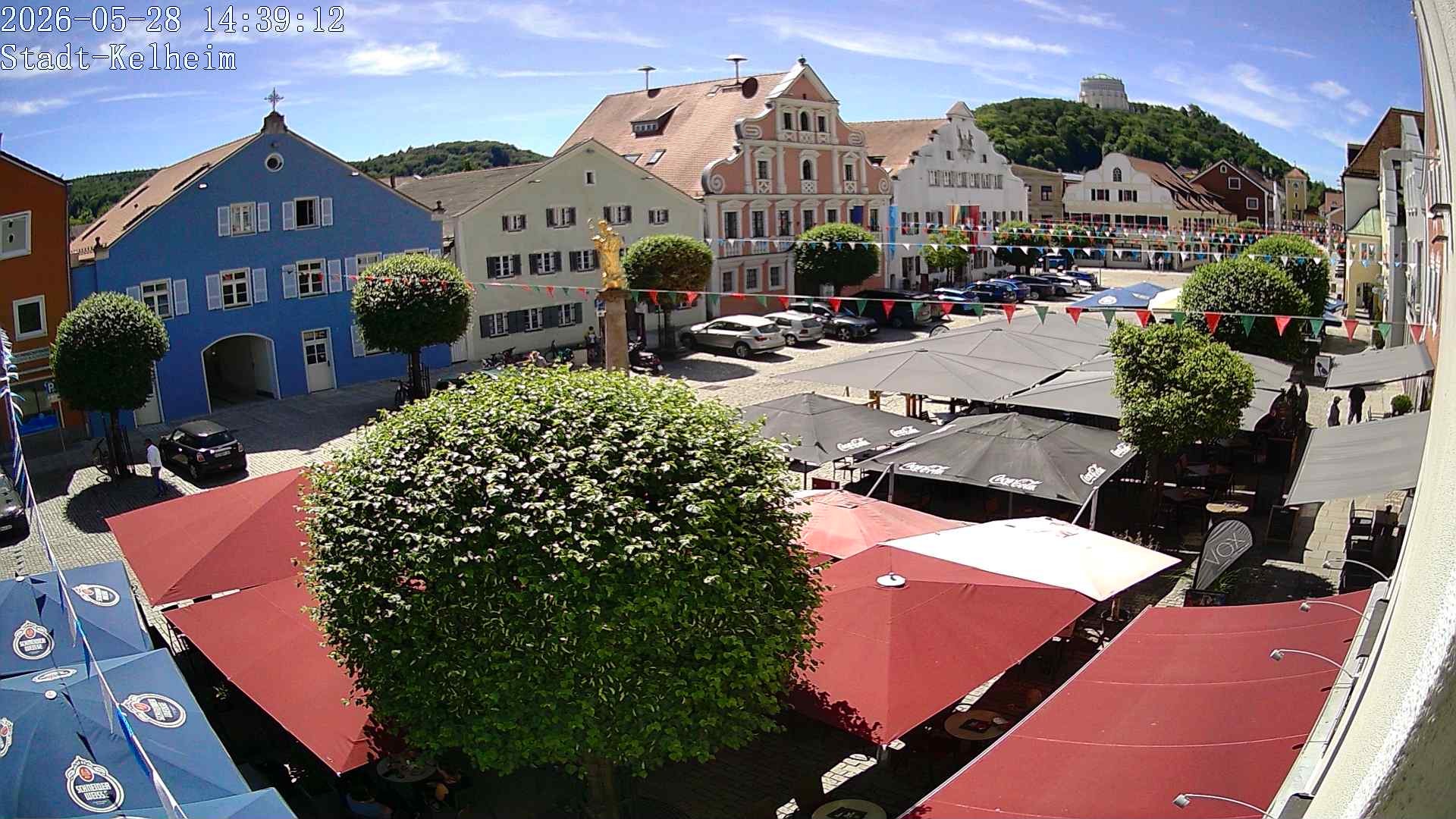 Archiv Foto Webcam Stadtplatz Kelheim