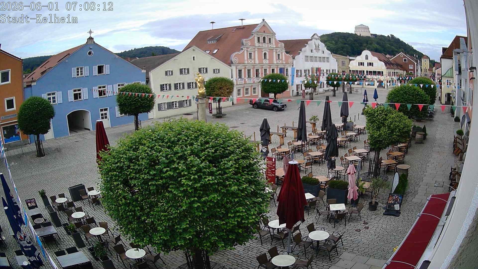 Archiv Foto Webcam Stadtplatz Kelheim