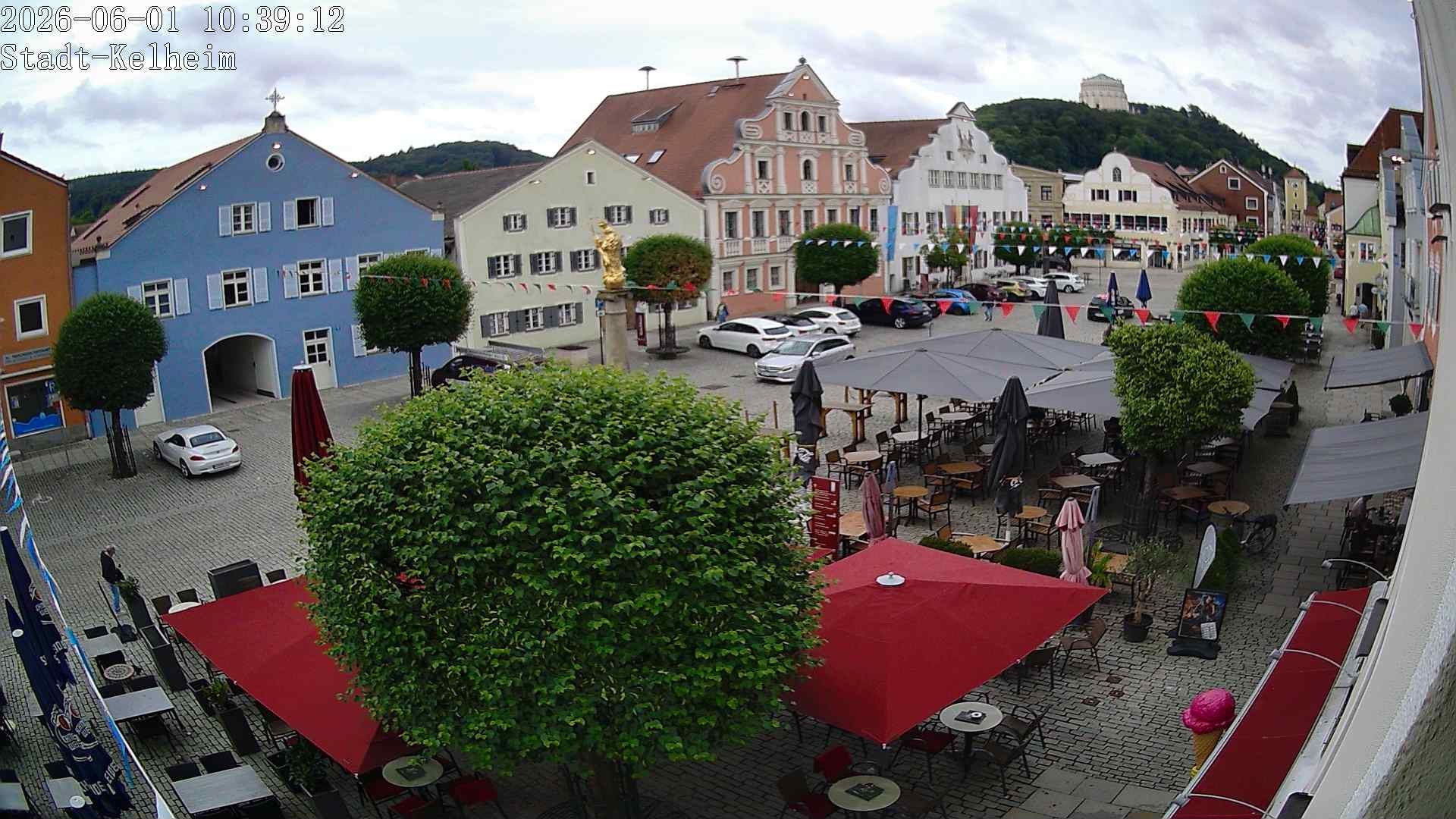 Archiv Foto Webcam Stadtplatz Kelheim