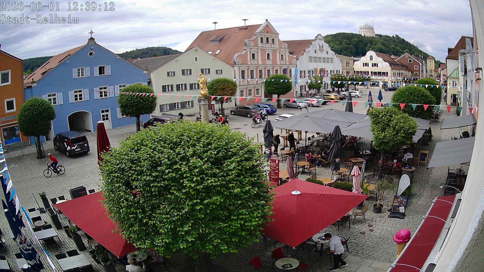 Archiv Foto Webcam Stadtplatz Kelheim