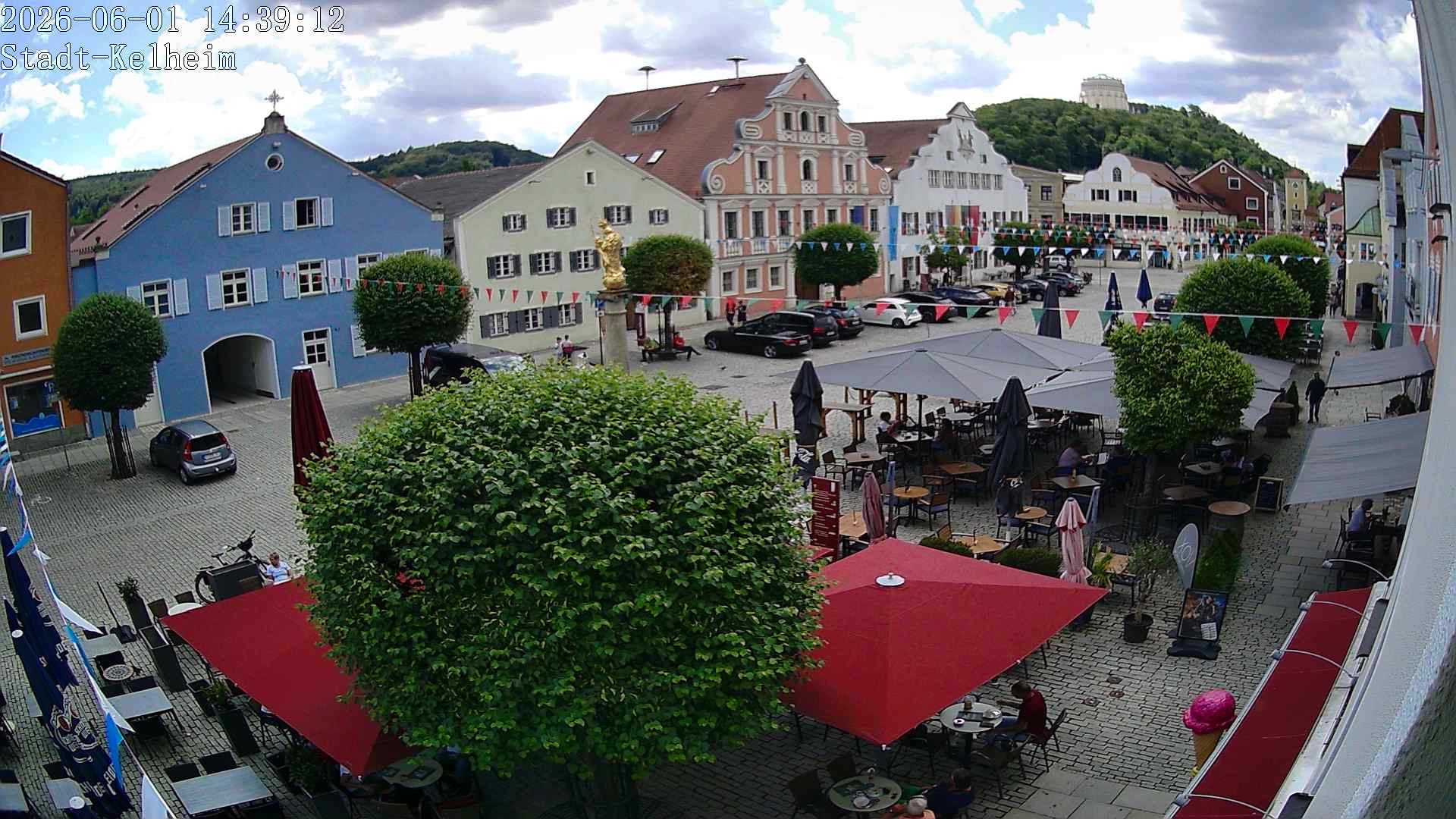 Archiv Foto Webcam Stadtplatz Kelheim