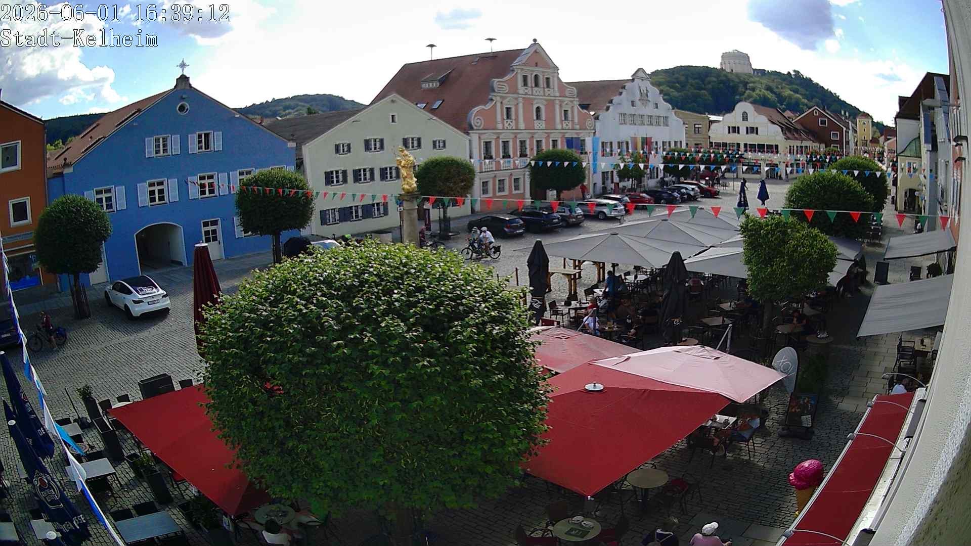 Archiv Foto Webcam Stadtplatz Kelheim