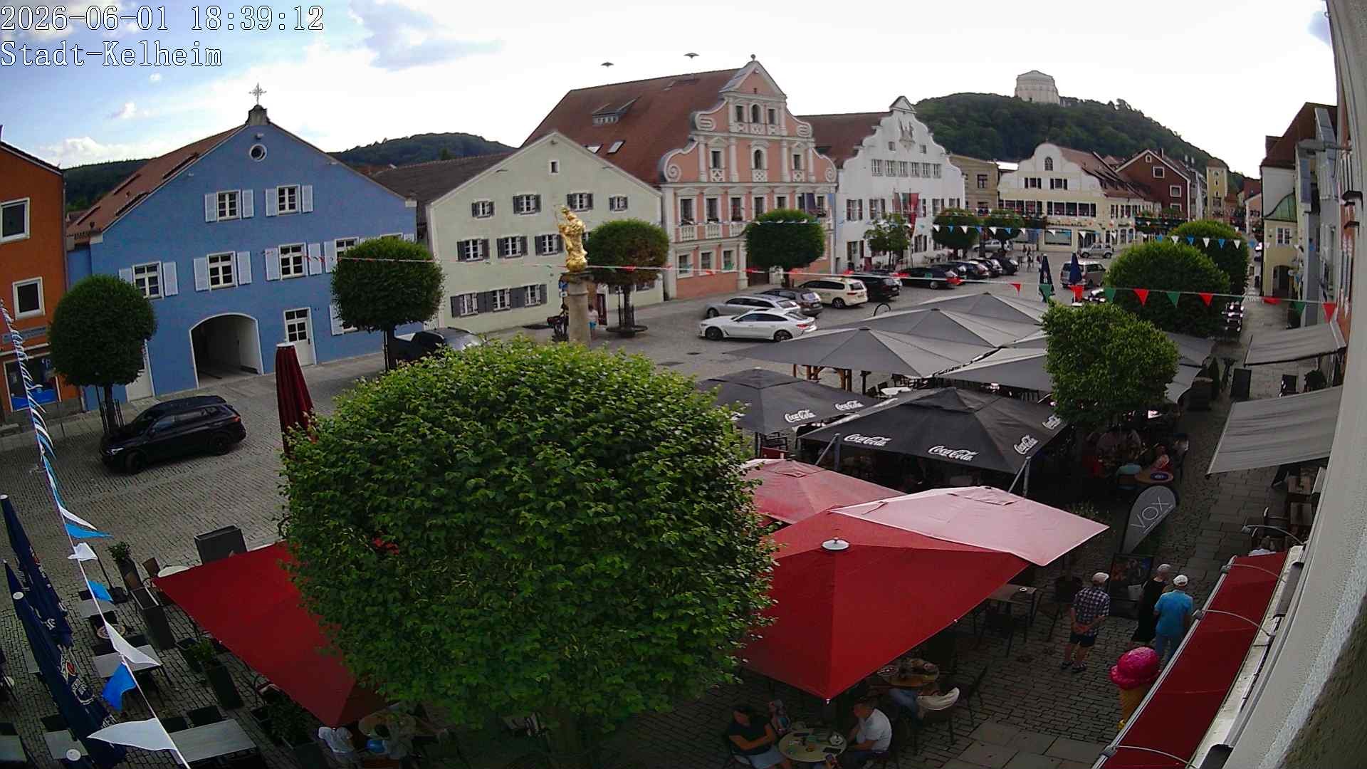 Archiv Foto Webcam Stadtplatz Kelheim