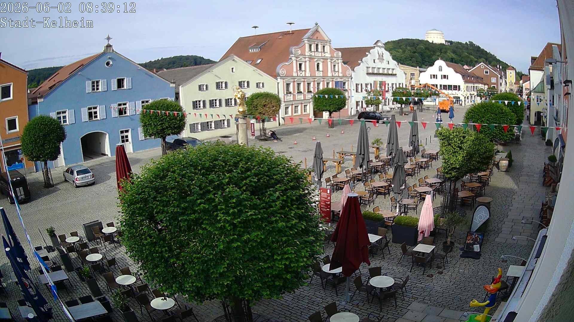 Archiv Foto Webcam Stadtplatz Kelheim