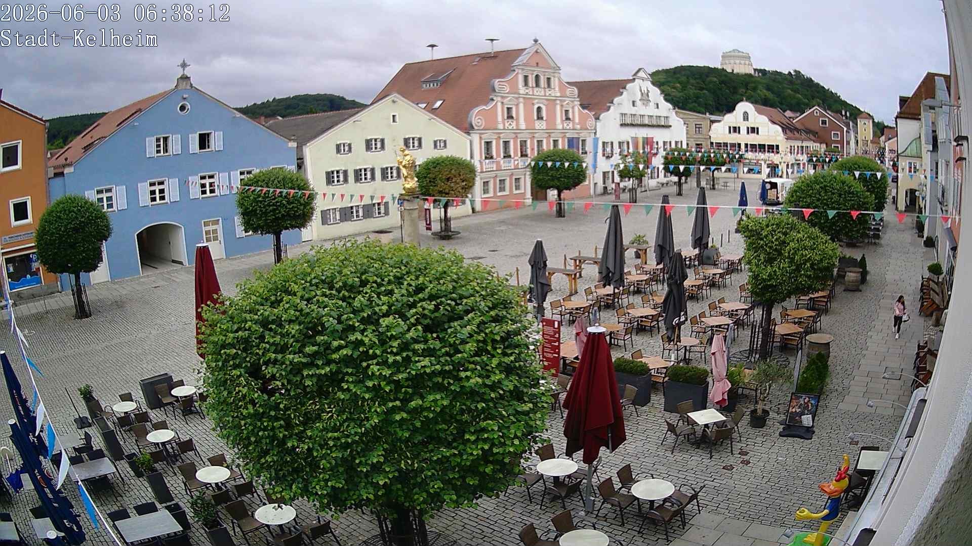 Archiv Foto Webcam Stadtplatz Kelheim