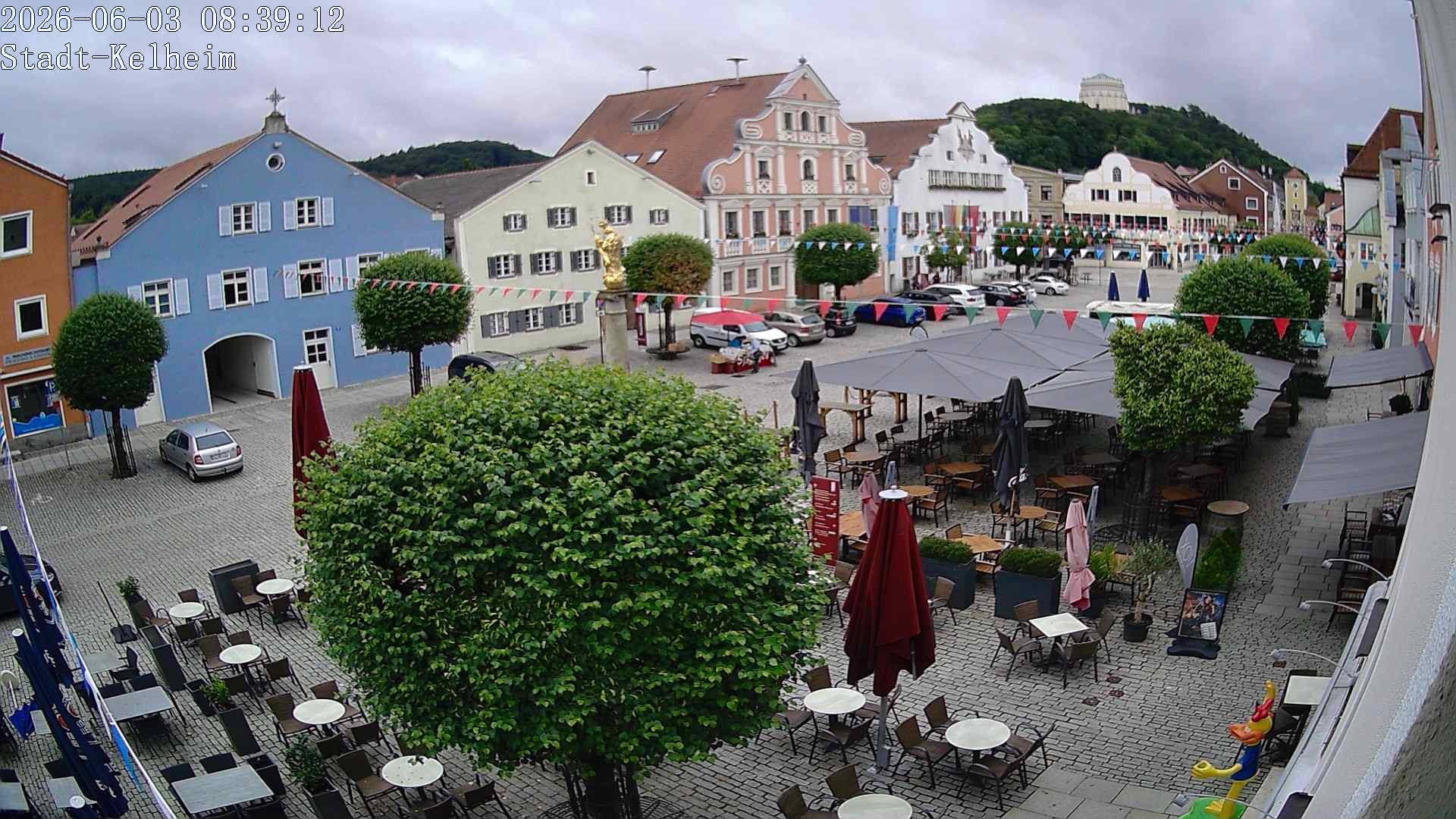 Archiv Foto Webcam Stadtplatz Kelheim