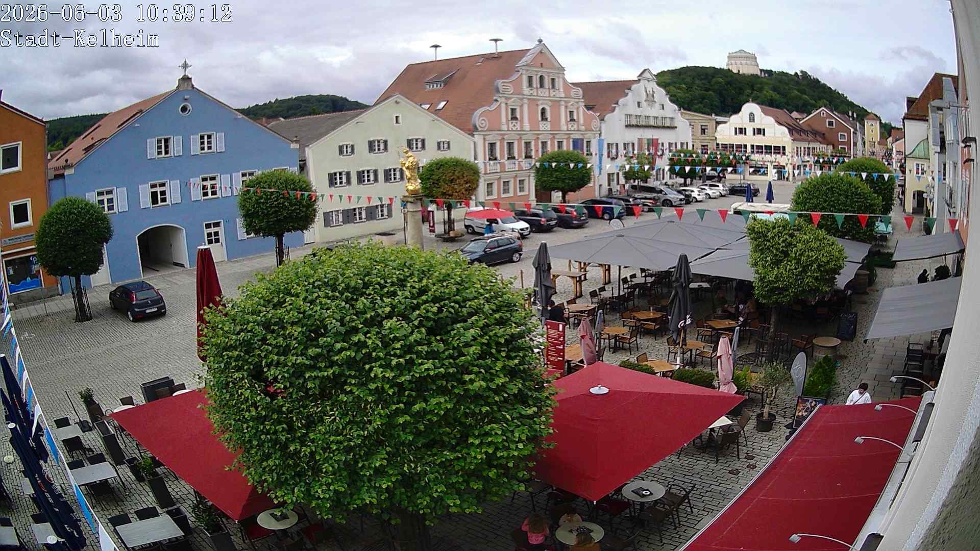 Archiv Foto Webcam Stadtplatz Kelheim