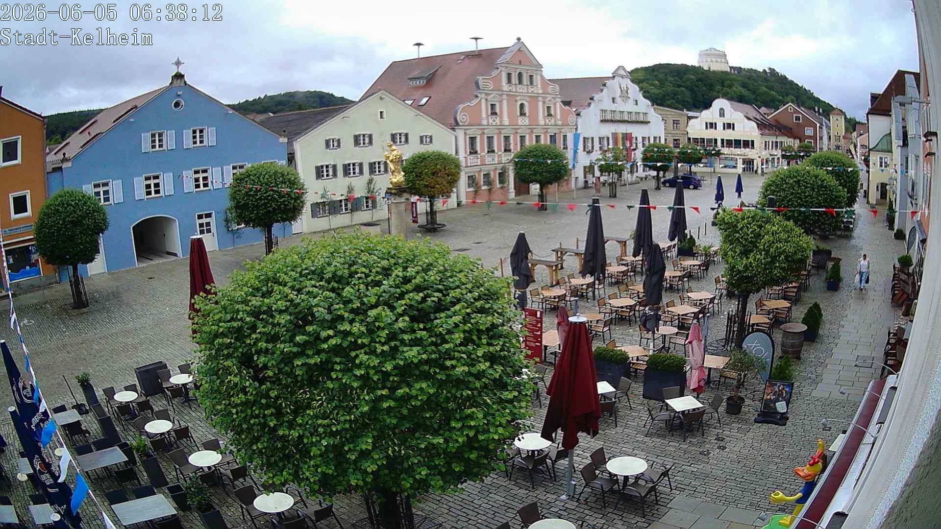 Archiv Foto Webcam Stadtplatz Kelheim