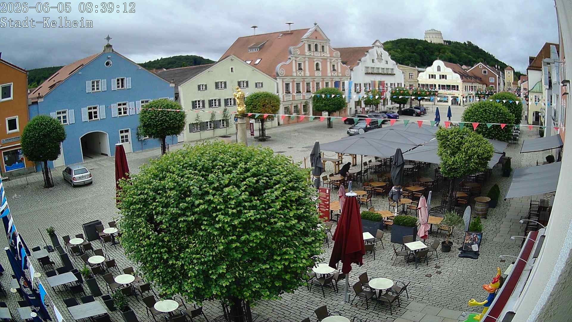 Archiv Foto Webcam Stadtplatz Kelheim