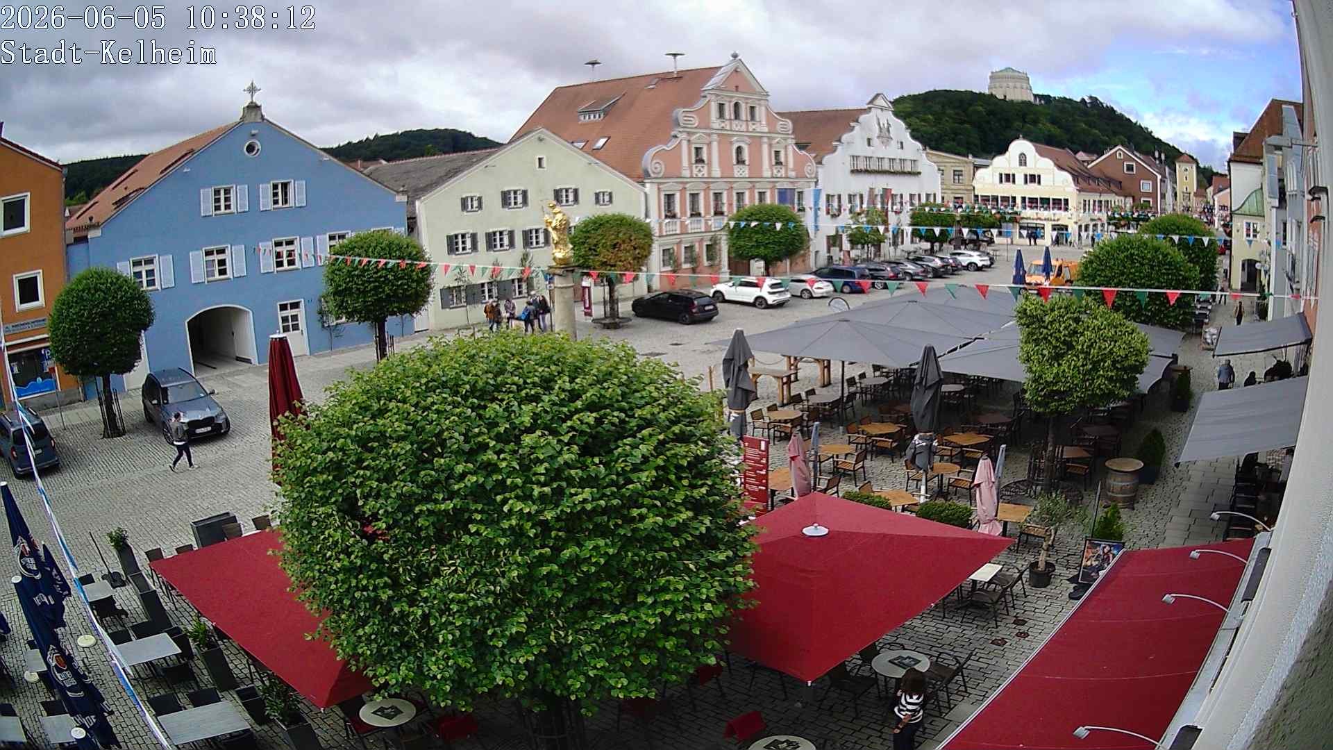 Archiv Foto Webcam Stadtplatz Kelheim
