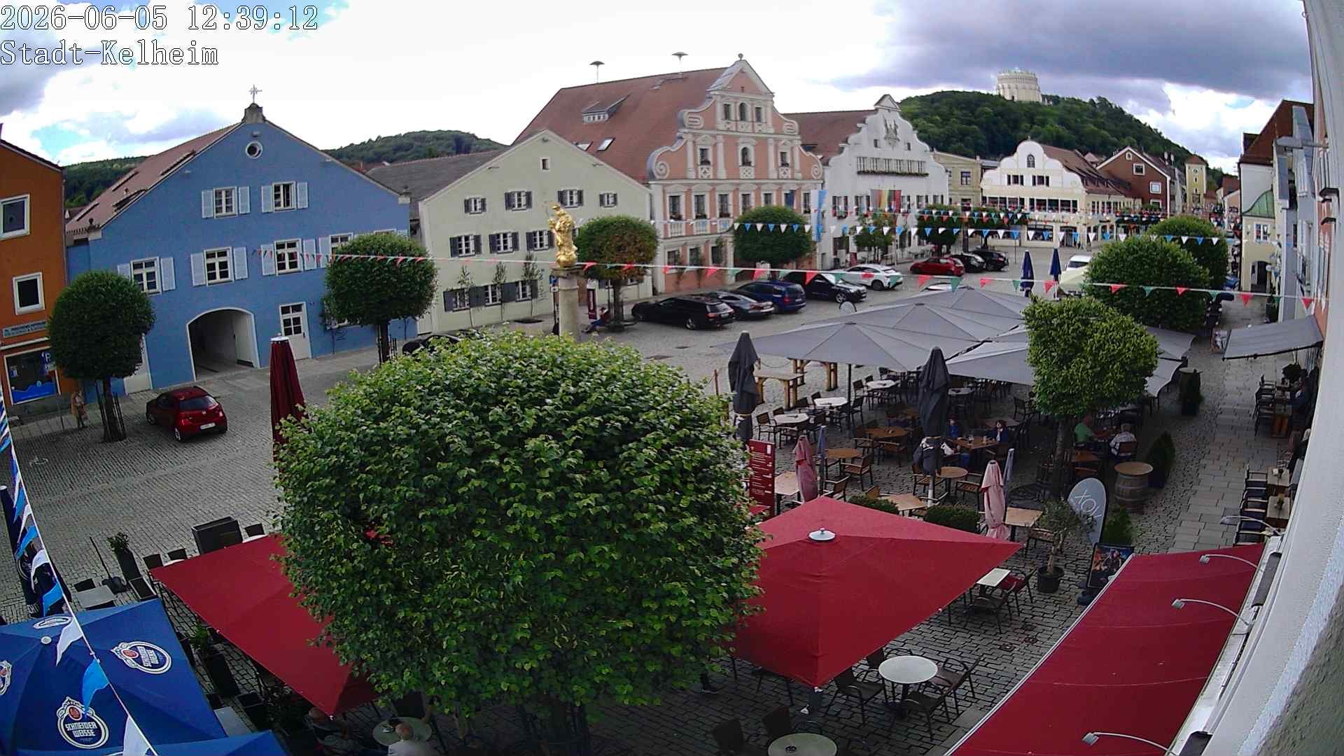 Archiv Foto Webcam Stadtplatz Kelheim