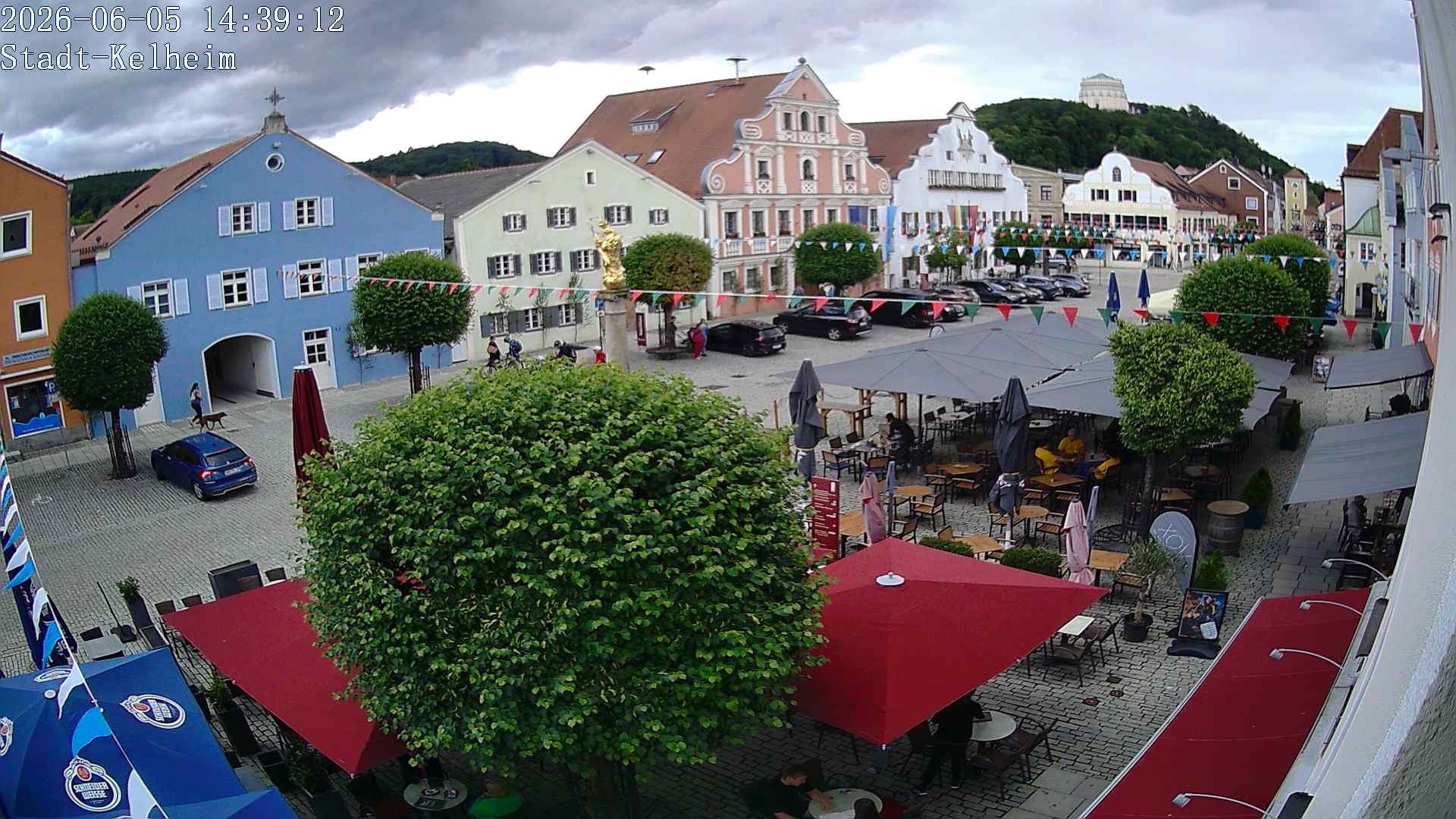 Archiv Foto Webcam Stadtplatz Kelheim