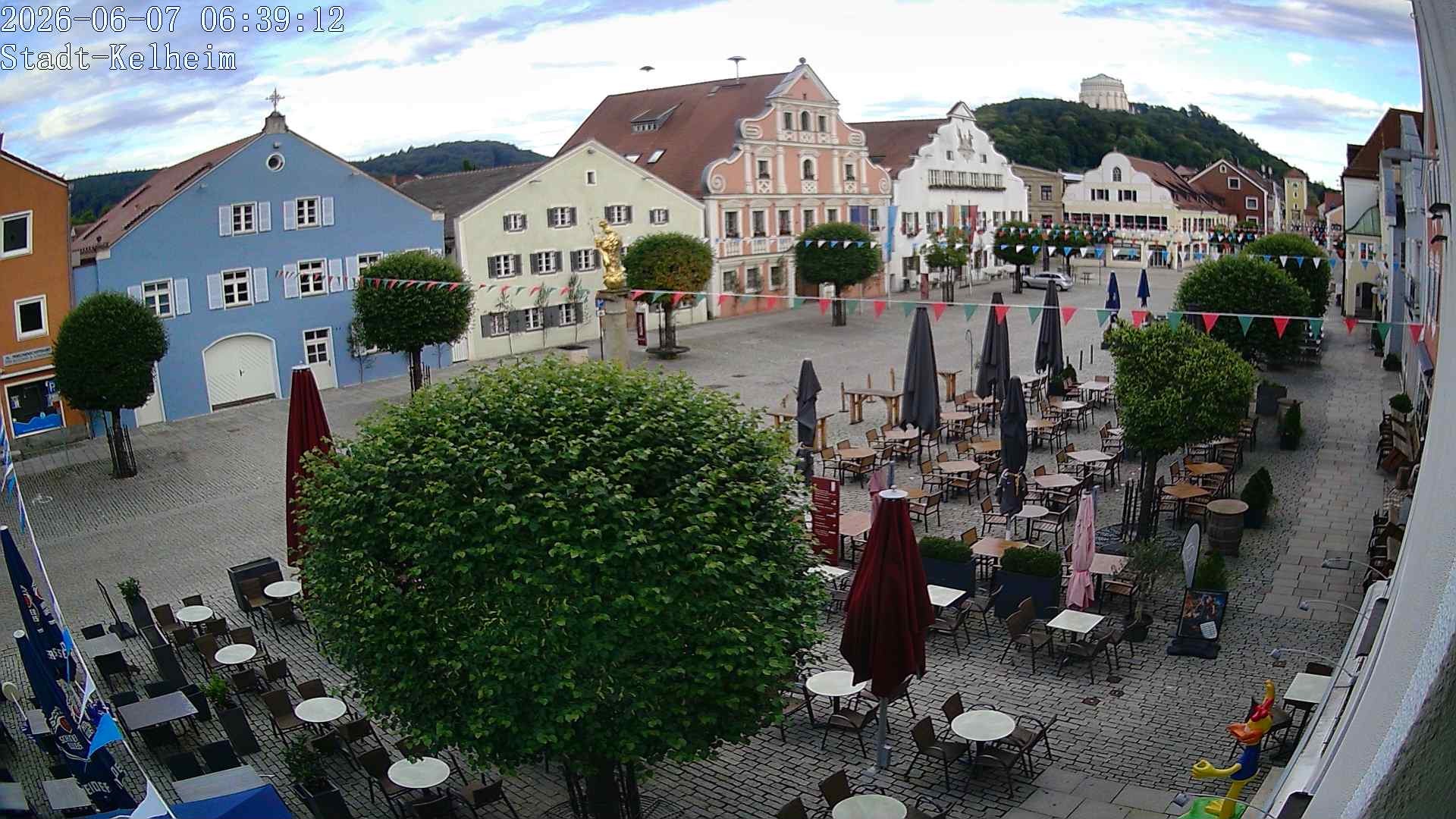 Archiv Foto Webcam Stadtplatz Kelheim