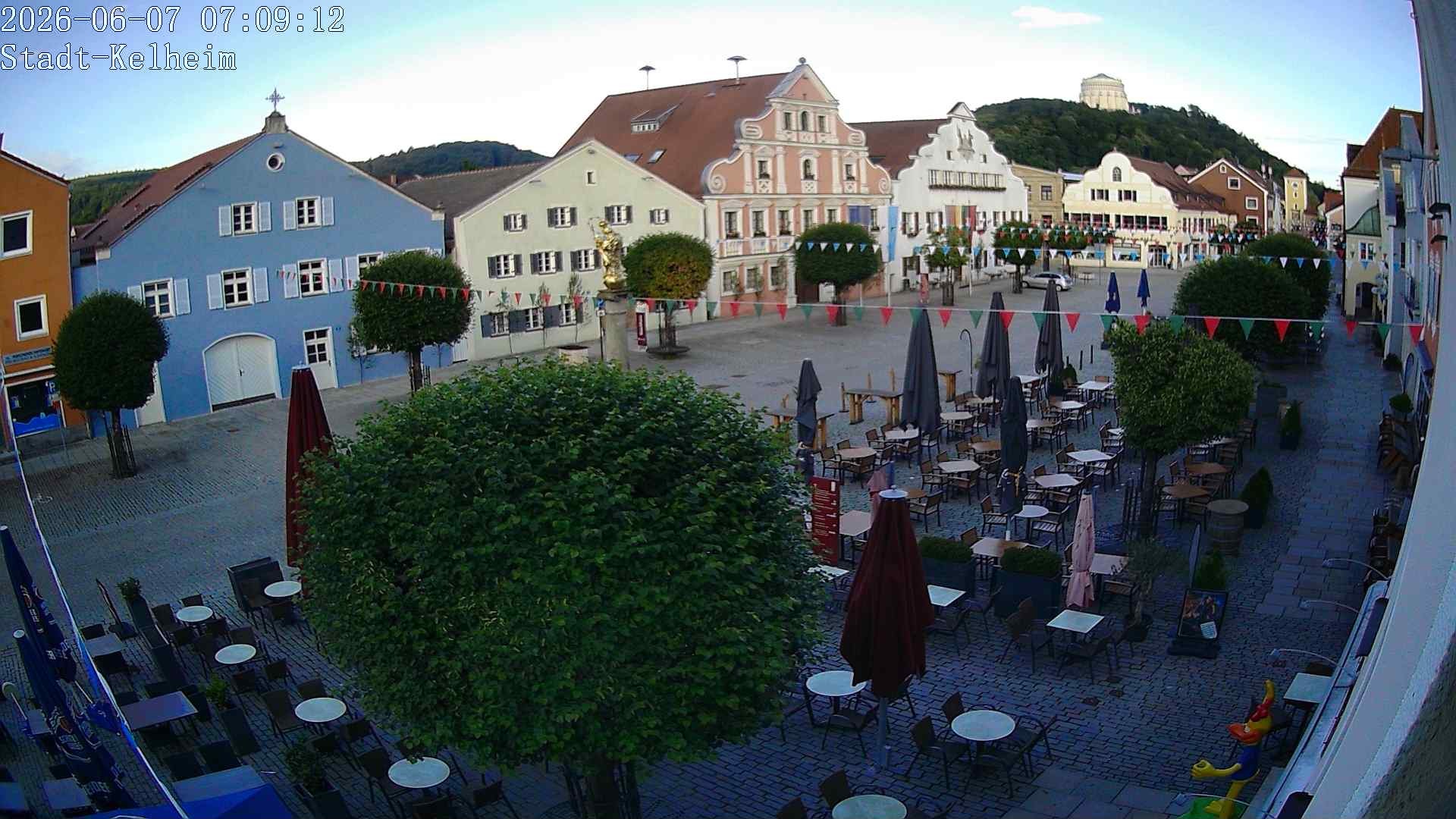 Archiv Foto Webcam Stadtplatz Kelheim