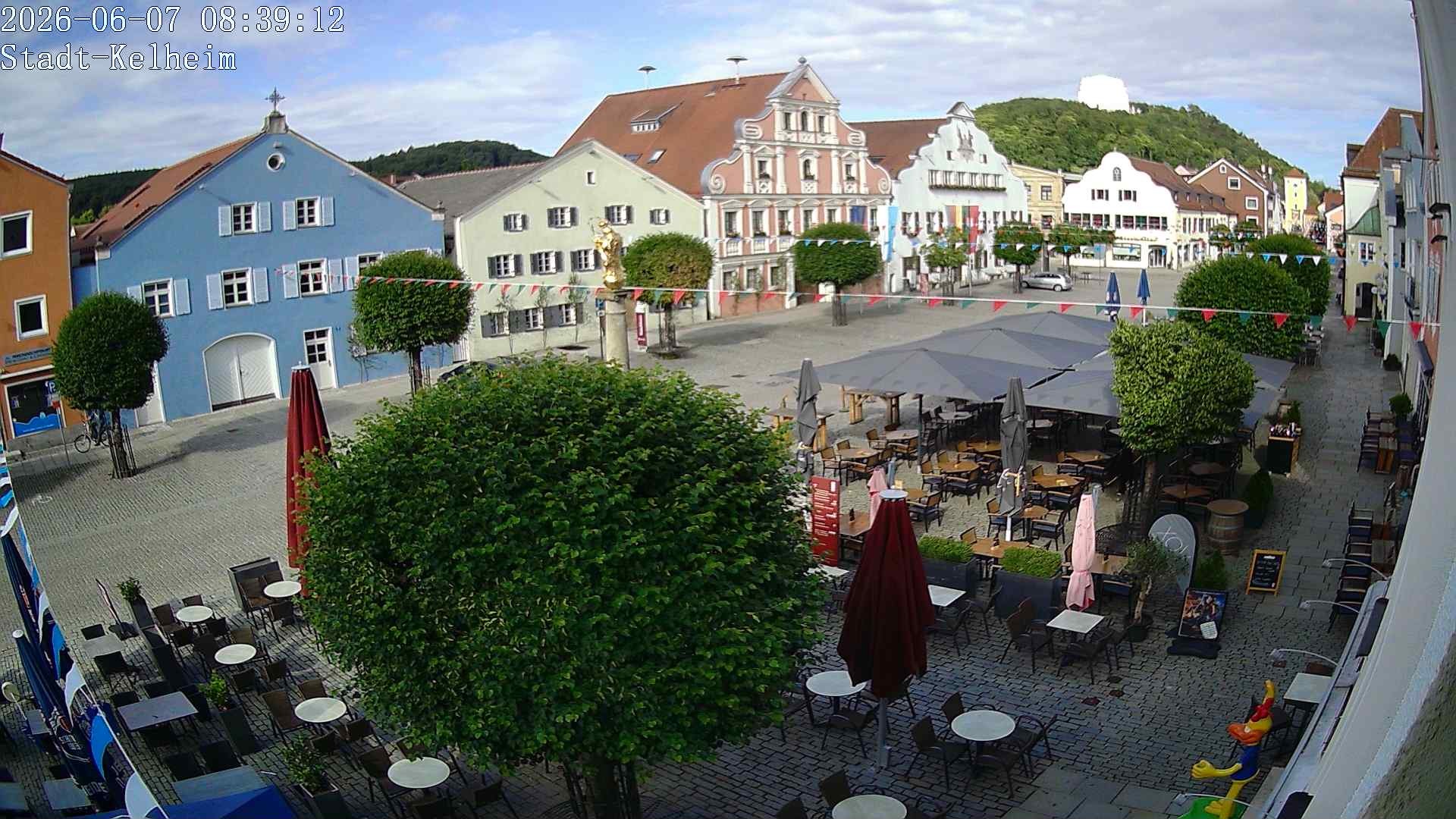 Archiv Foto Webcam Stadtplatz Kelheim