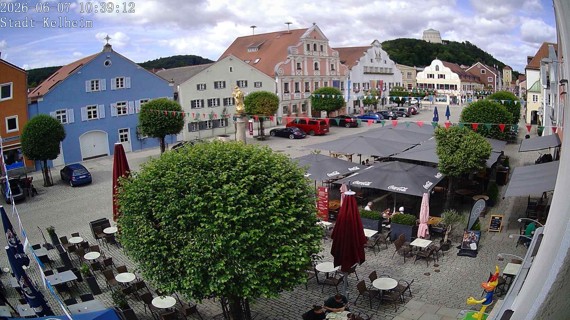 Archiv Foto Webcam Stadtplatz Kelheim