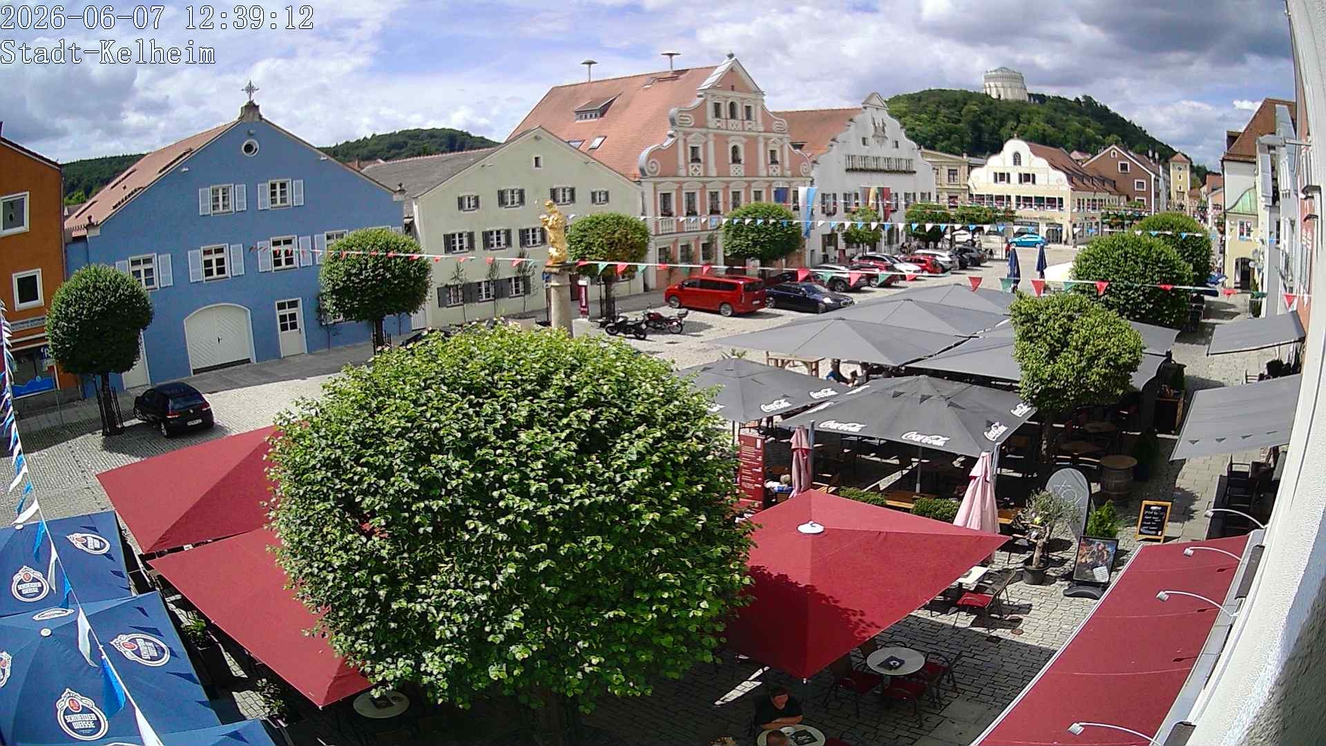 Archiv Foto Webcam Stadtplatz Kelheim