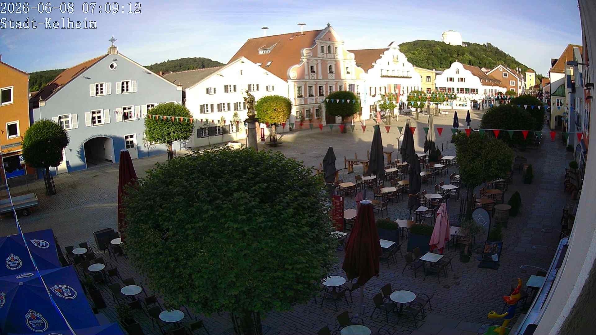 Archiv Foto Webcam Stadtplatz Kelheim