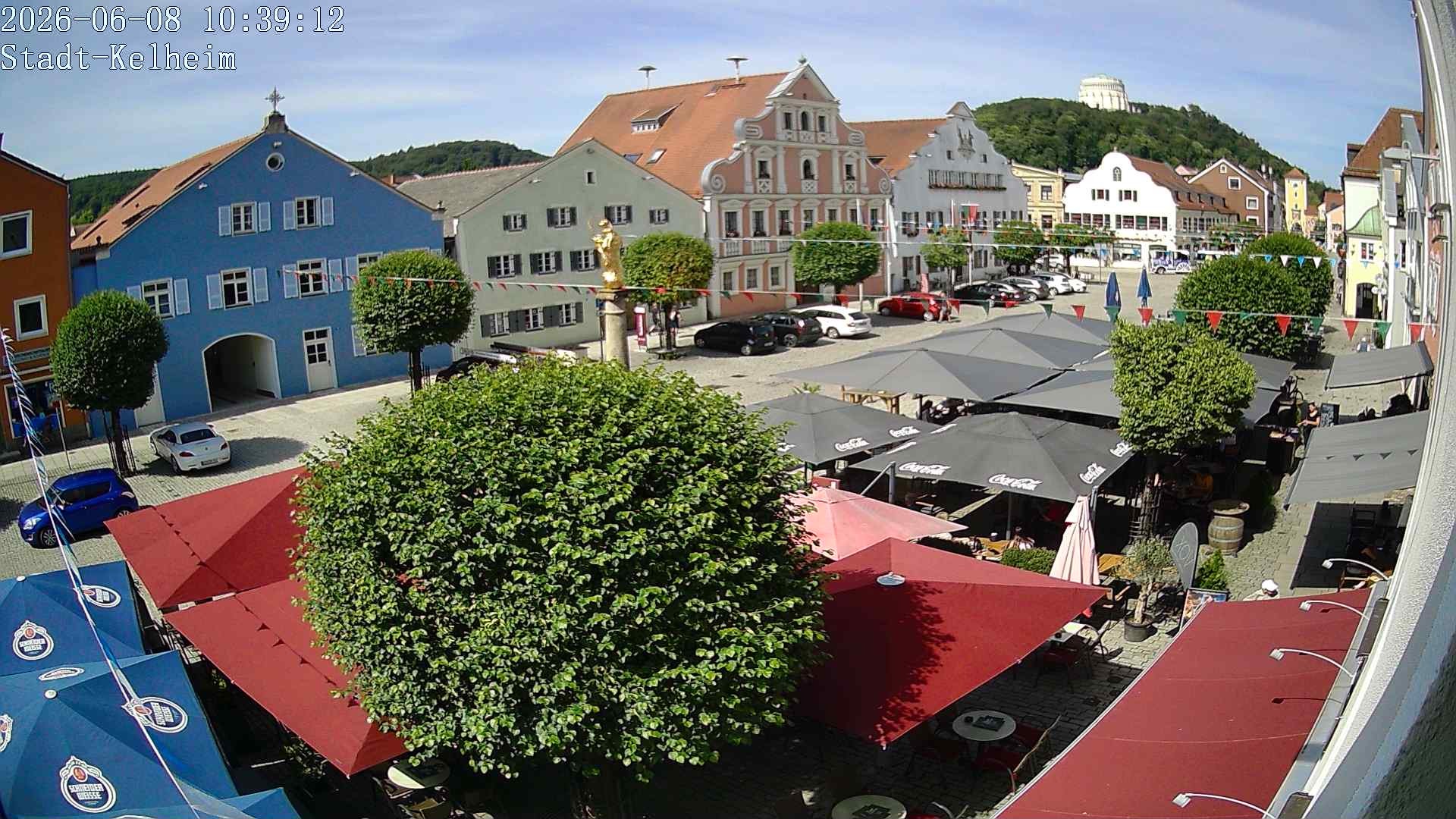Archiv Foto Webcam Stadtplatz Kelheim