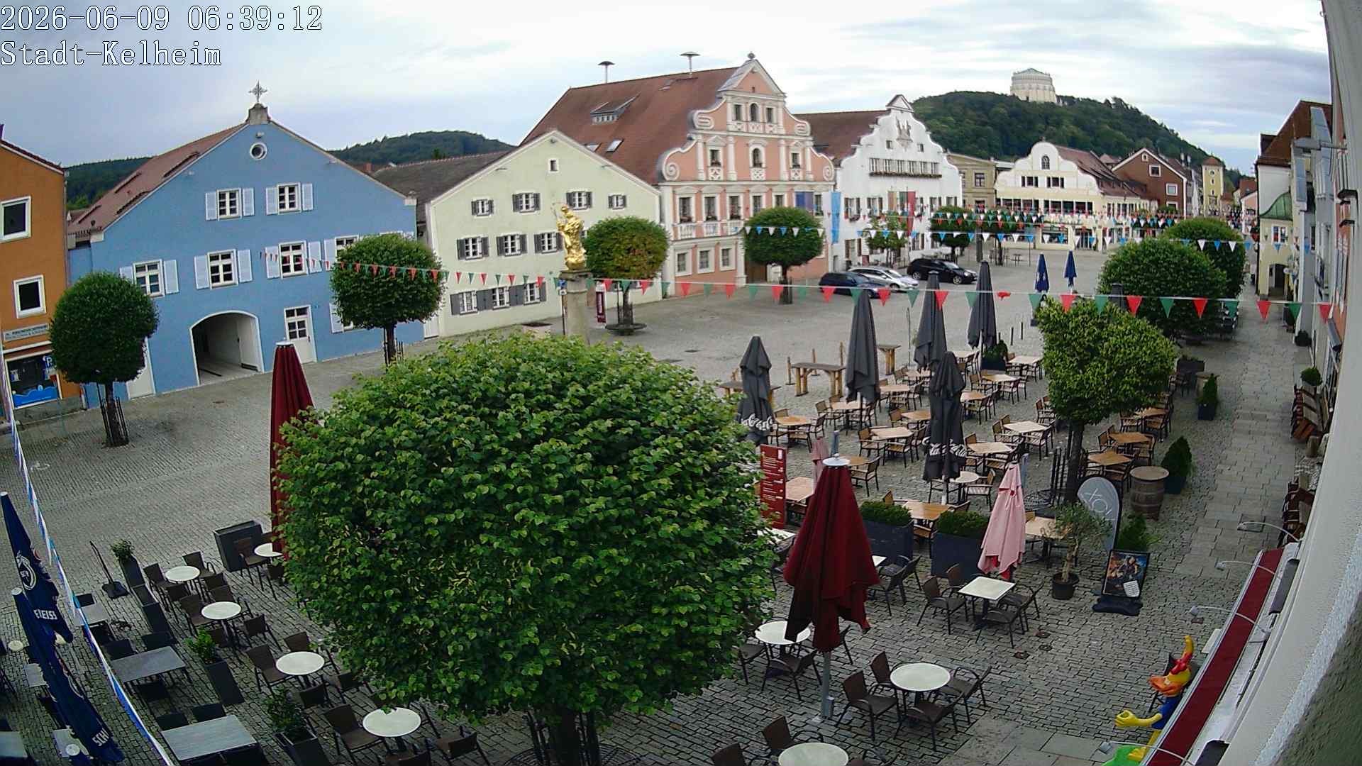 Archiv Foto Webcam Stadtplatz Kelheim